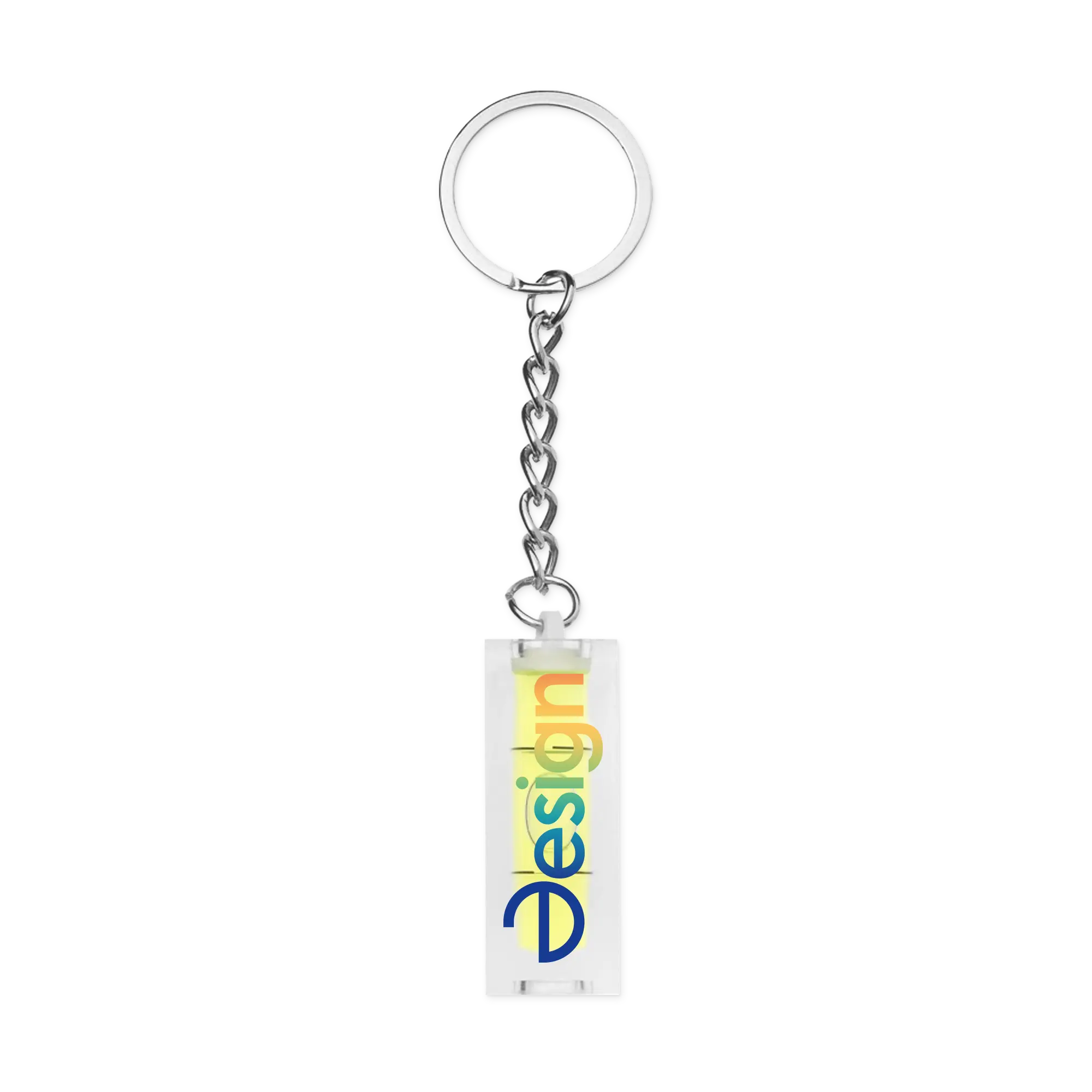 Leveler Schlüsselanhänger – Wasserwaage | Aluminium | Kompakt | Leicht