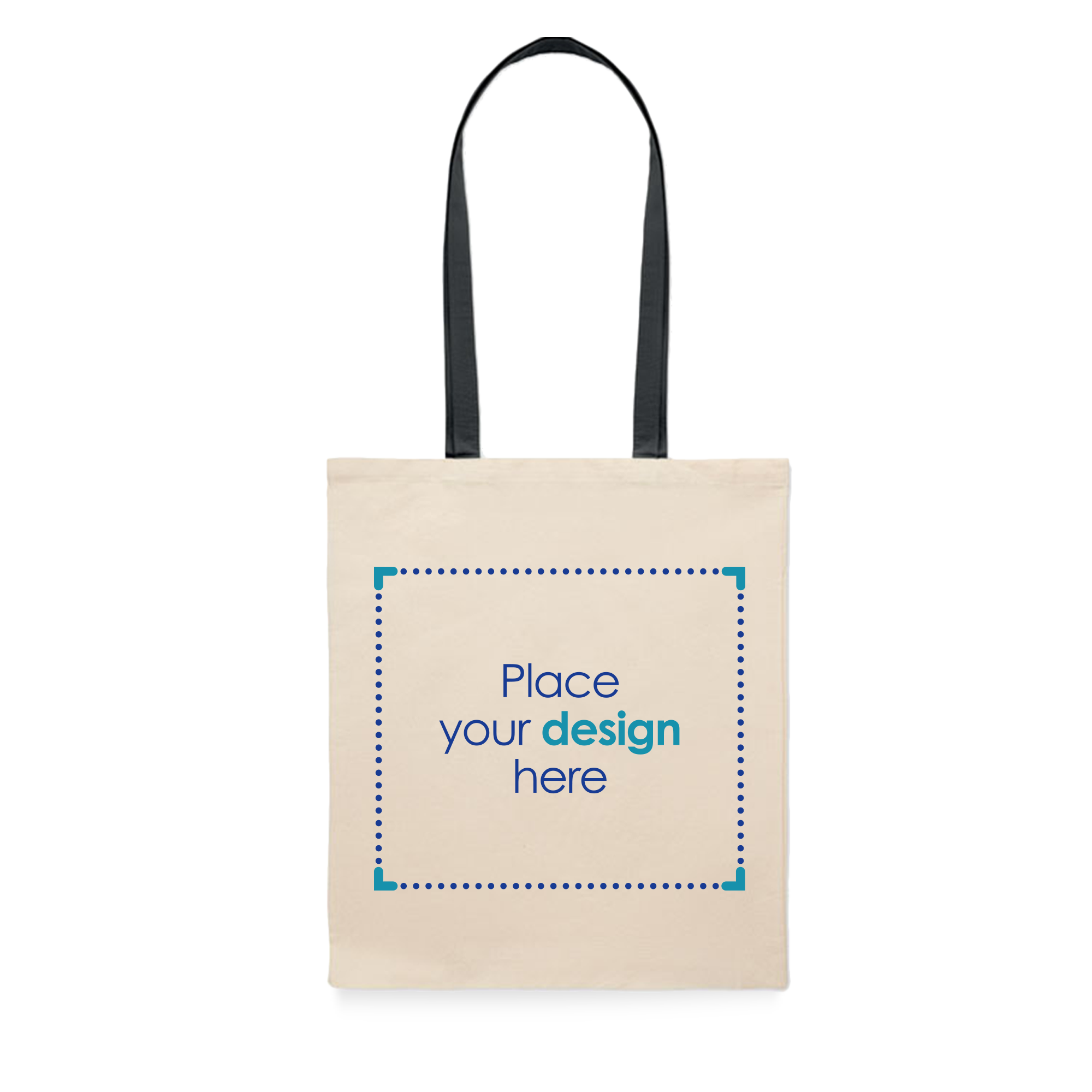 Baumwolltasche TomBag - Farbig | 140 g/m² | Farbige Griffe