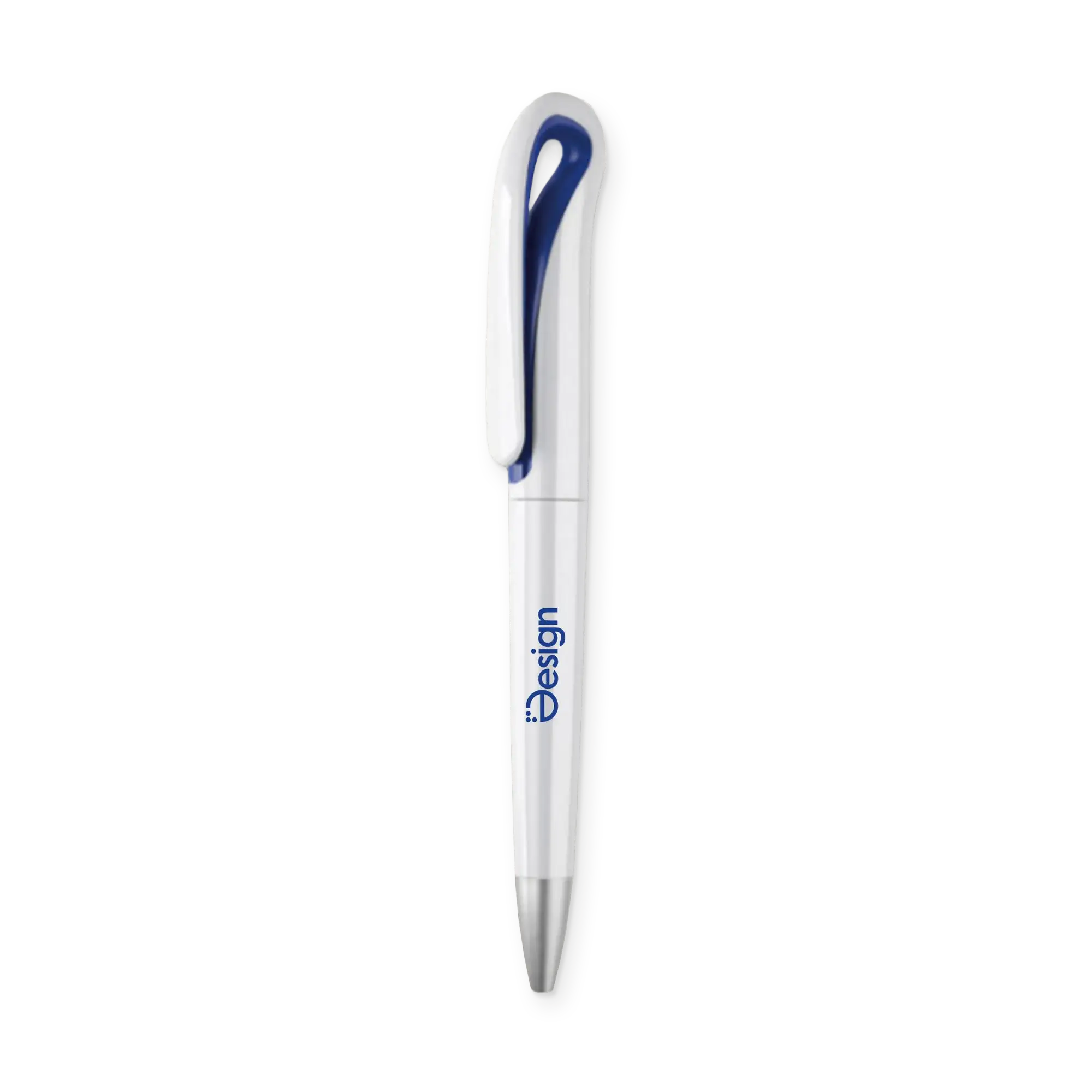 Kugelschreiber Schwan - Farbiger Clip | ABS Material | 1-4 Farbdruck