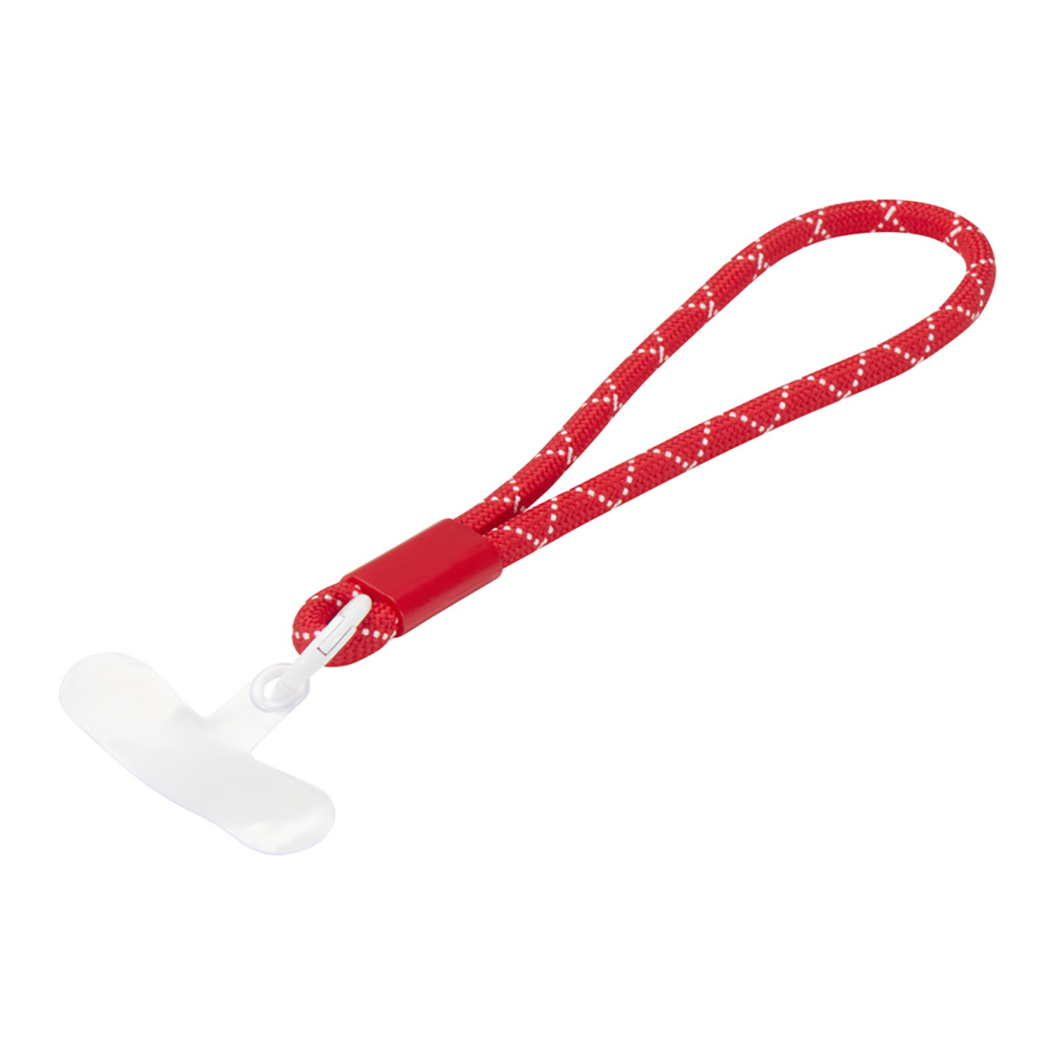 Smartphone-Armband – Nachhaltig & freihändig | Recyceltes ABS | 15 cm Länge | Transparenter Einsatz