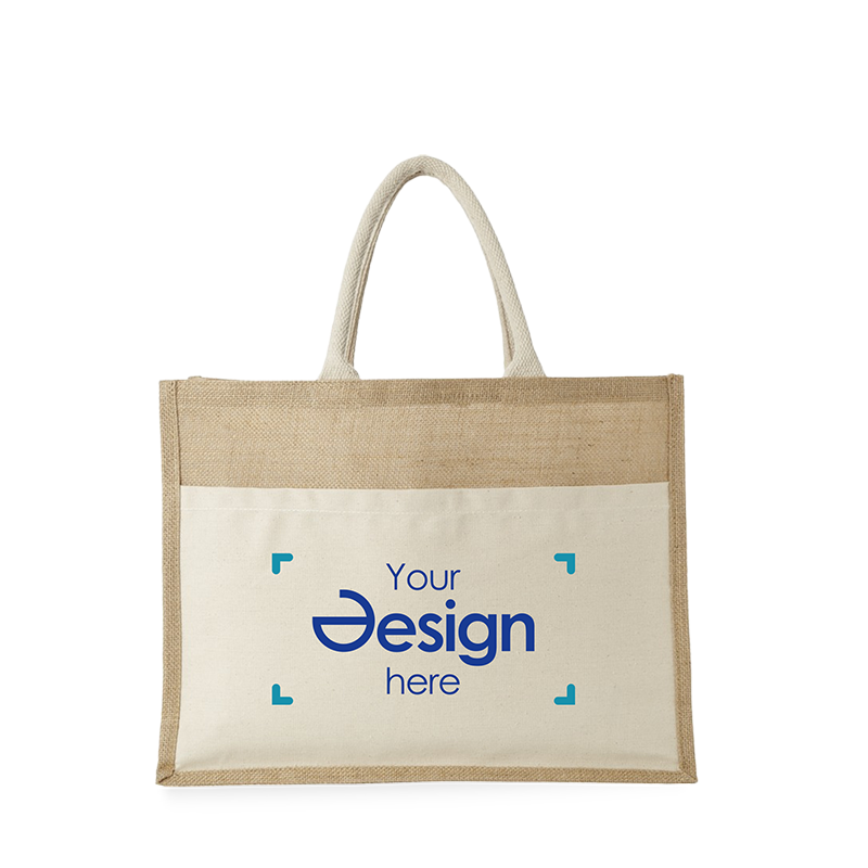 Jute Shopper Nelo | 320 g/m² | 45x35x12 cm