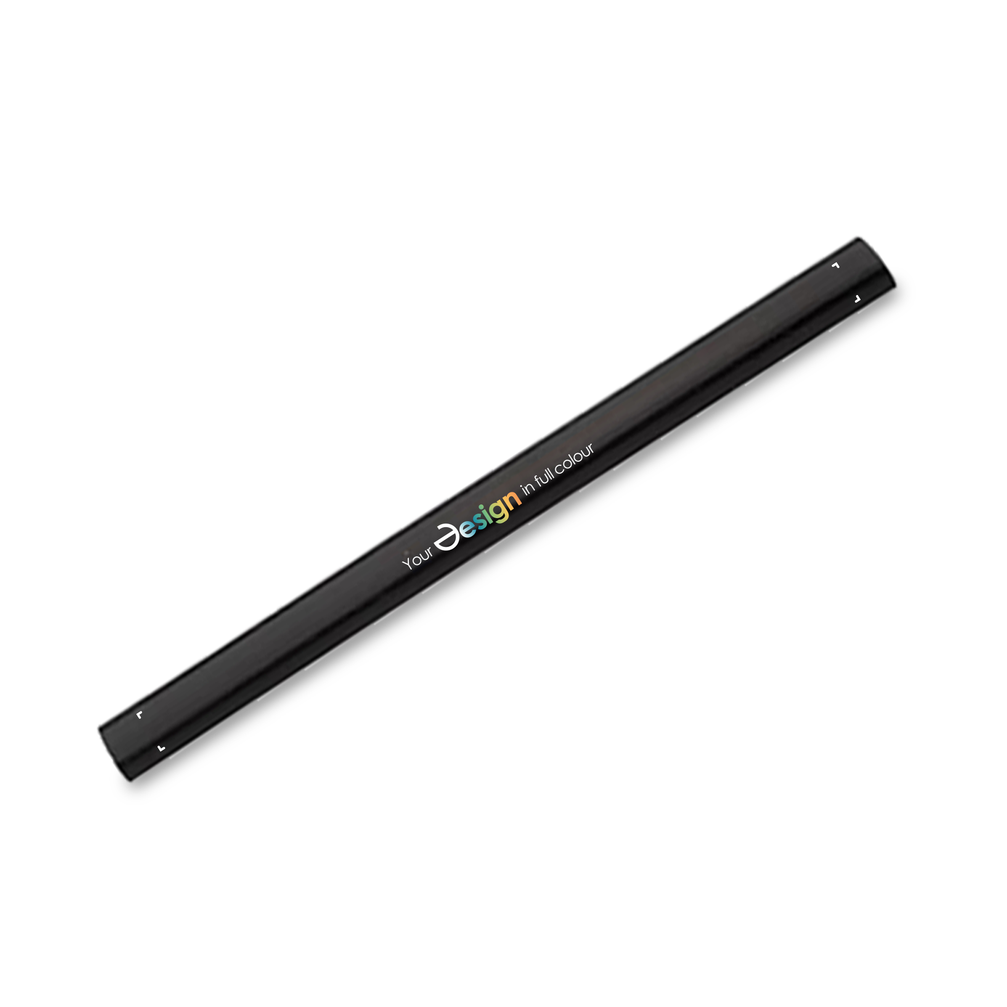 Zimmermannsbleistift | Ungespitzt | Vollfarbdruck