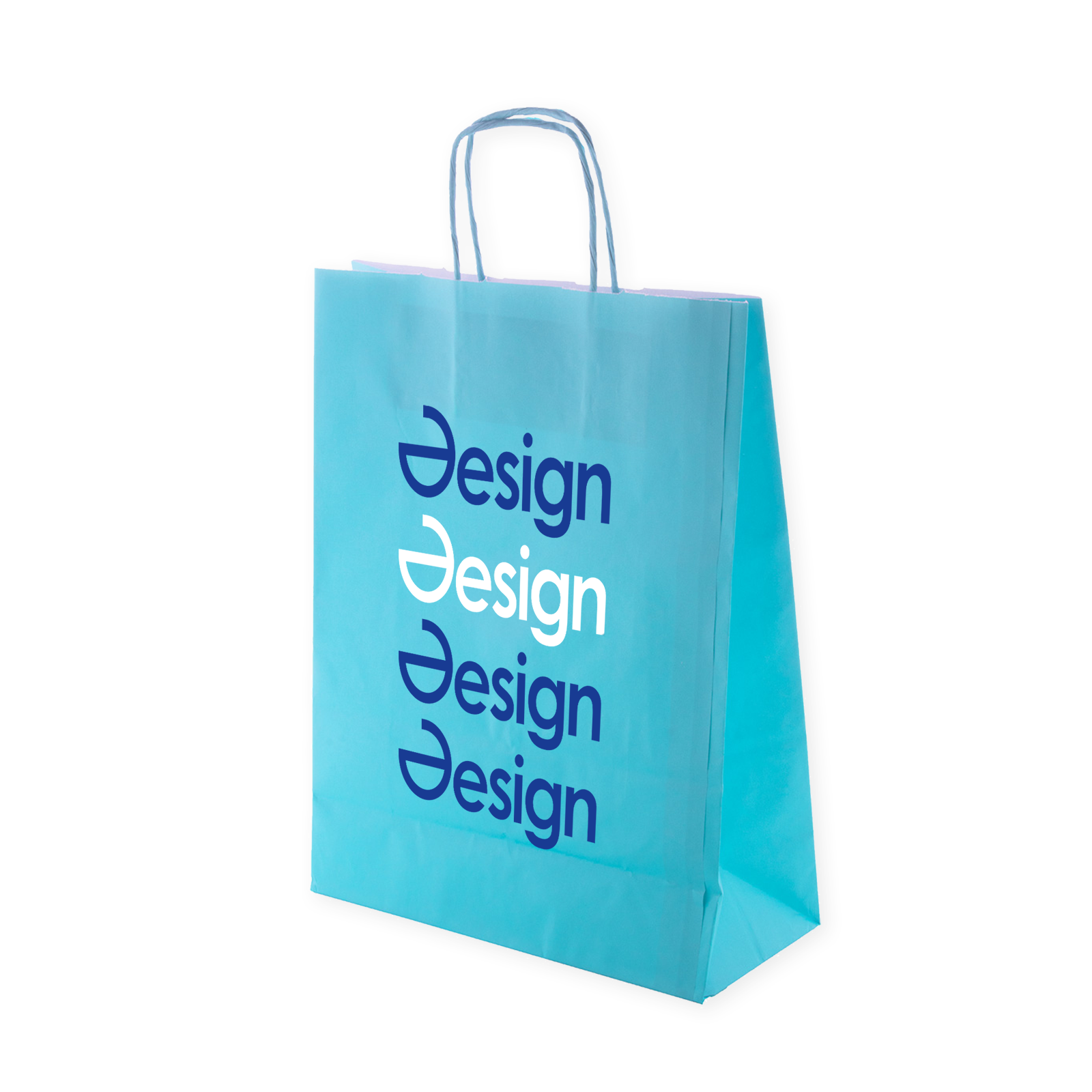 Papiertasche Mika - DIN A4 | Farbig | 1-3 Farbdruck