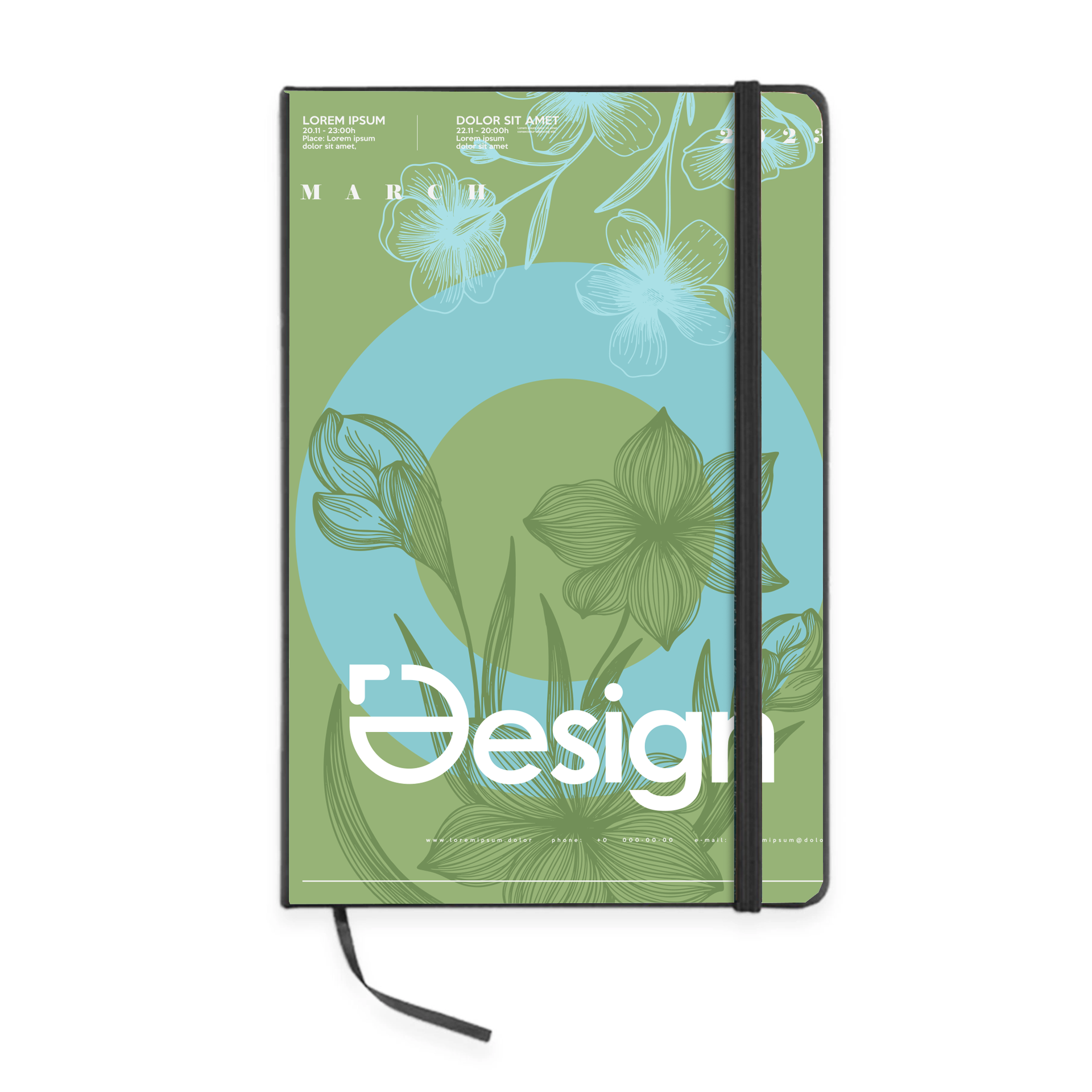 Notizbuch Mina - A5 | 96 Blatt | Liniert | PU-Hardcover