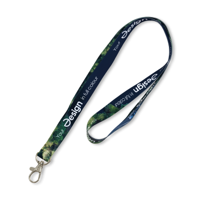 Schlüsselband Linus - 15mm | Vollfarbdruck allover | Karabiner