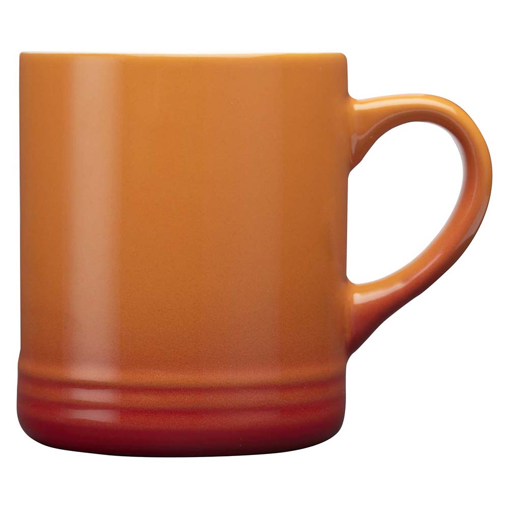 Keramikbecher mit Farbverlauf – 330 ml | Glänzende Oberfläche | Spülmaschinenfest | Geschenkbox