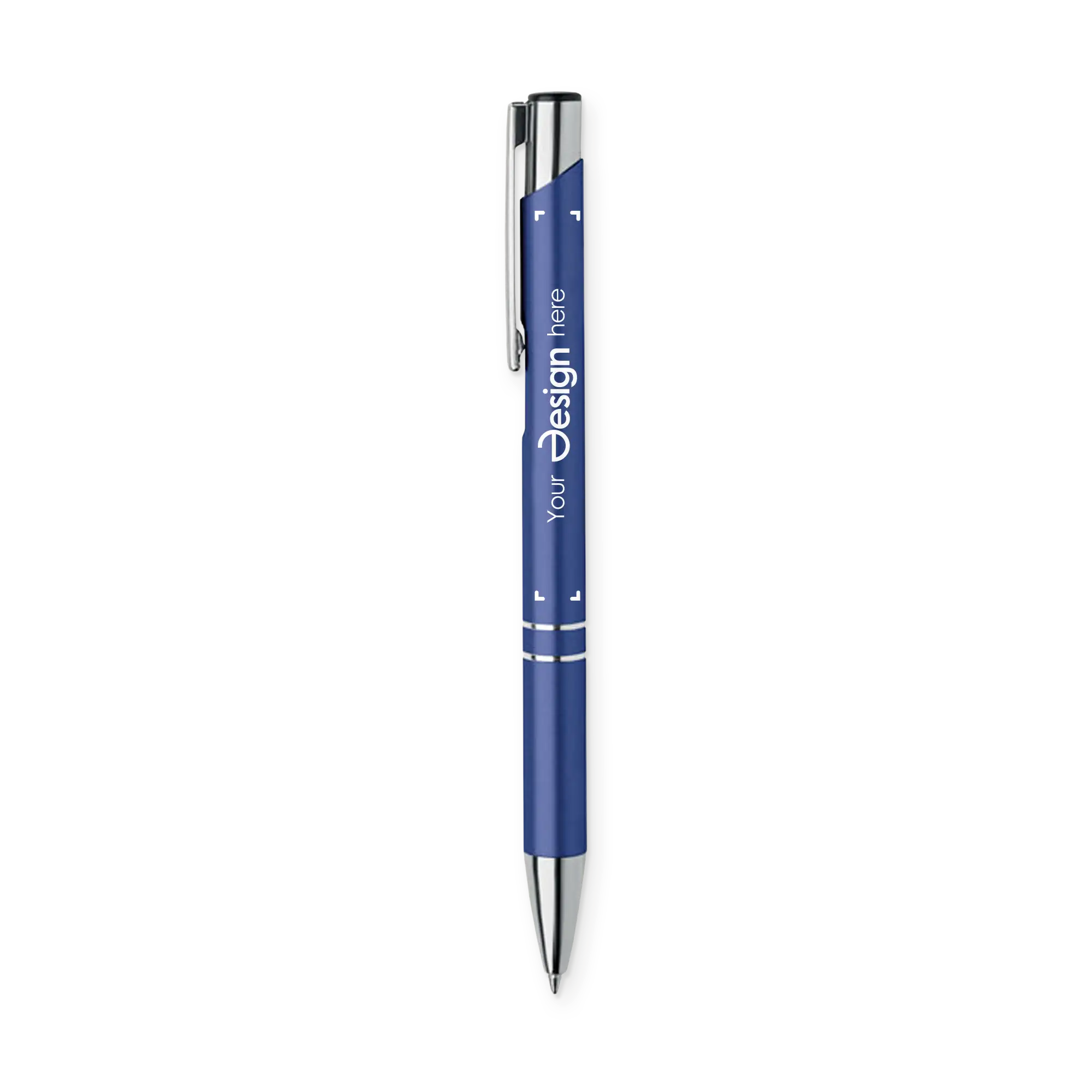 Kugelschreiber MiraEco - Farbig | Recyceltes Metall | 1-4 Farbdruck