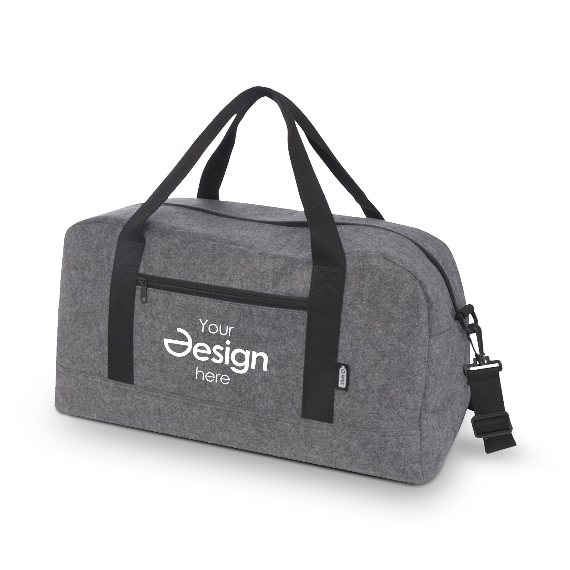 GRS recycelte Sporttasche Felta – 35L | Geräumiges Hauptfach | Leichtgewichtig