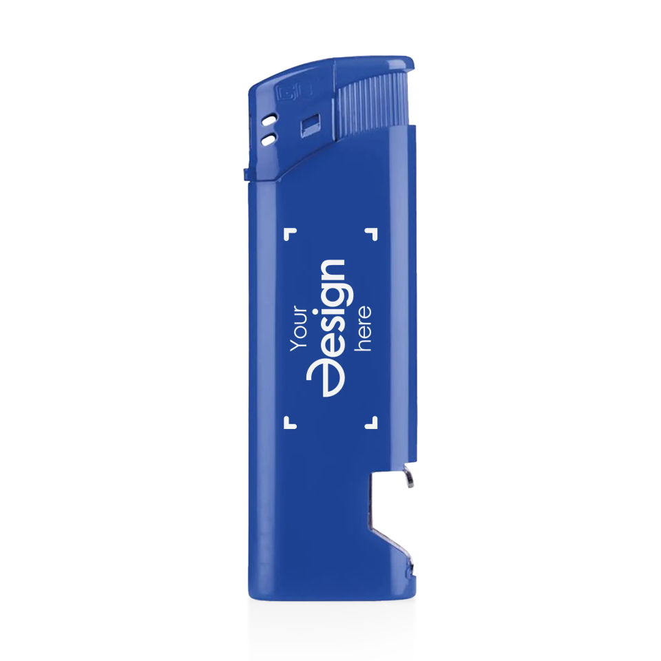 TOM Feuerzeug - Flaschenöffner | Elektronisch | Vollfarbdruck | SCHNELL