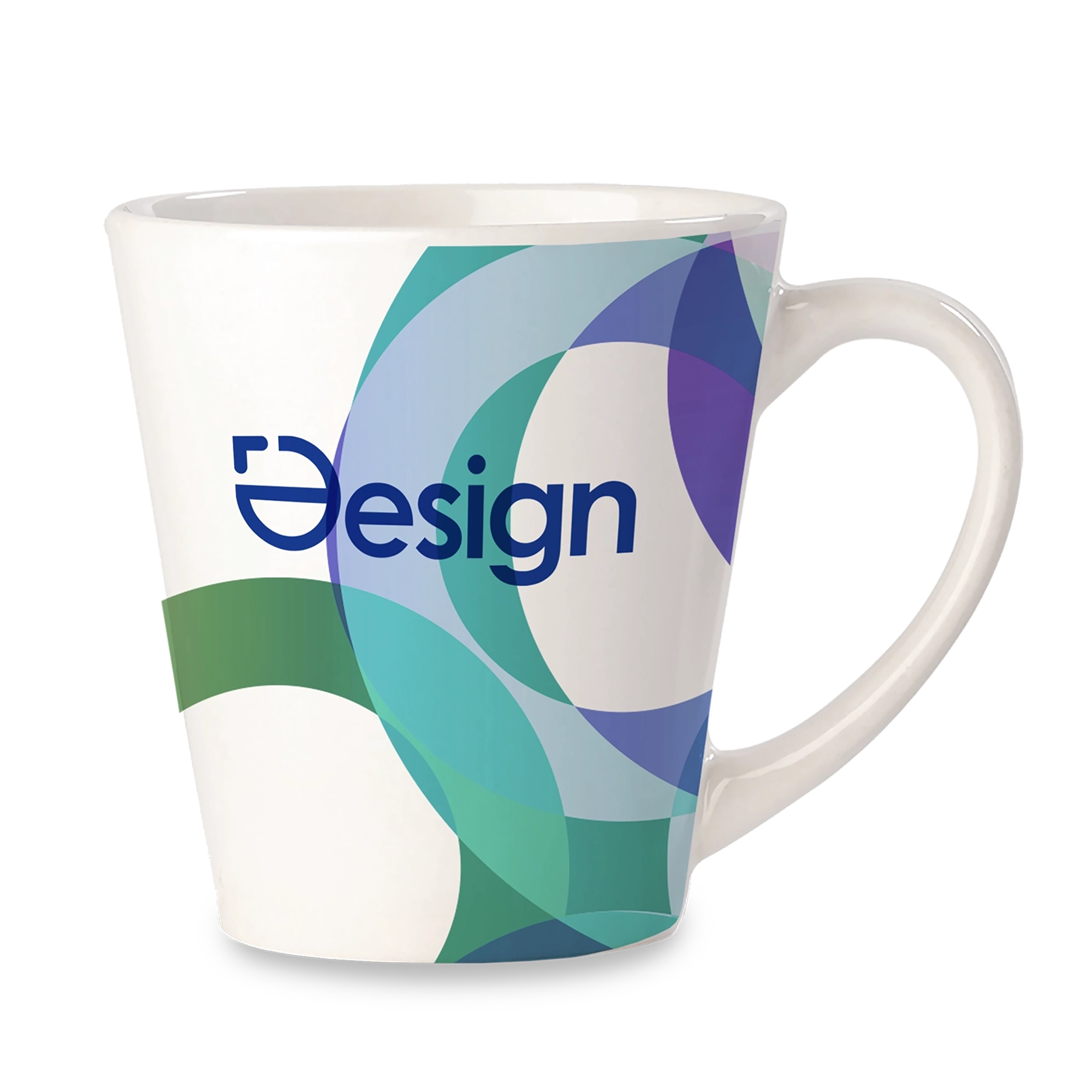 Tasse Conny - 350 ml | Weiß | Vollfarbdruck