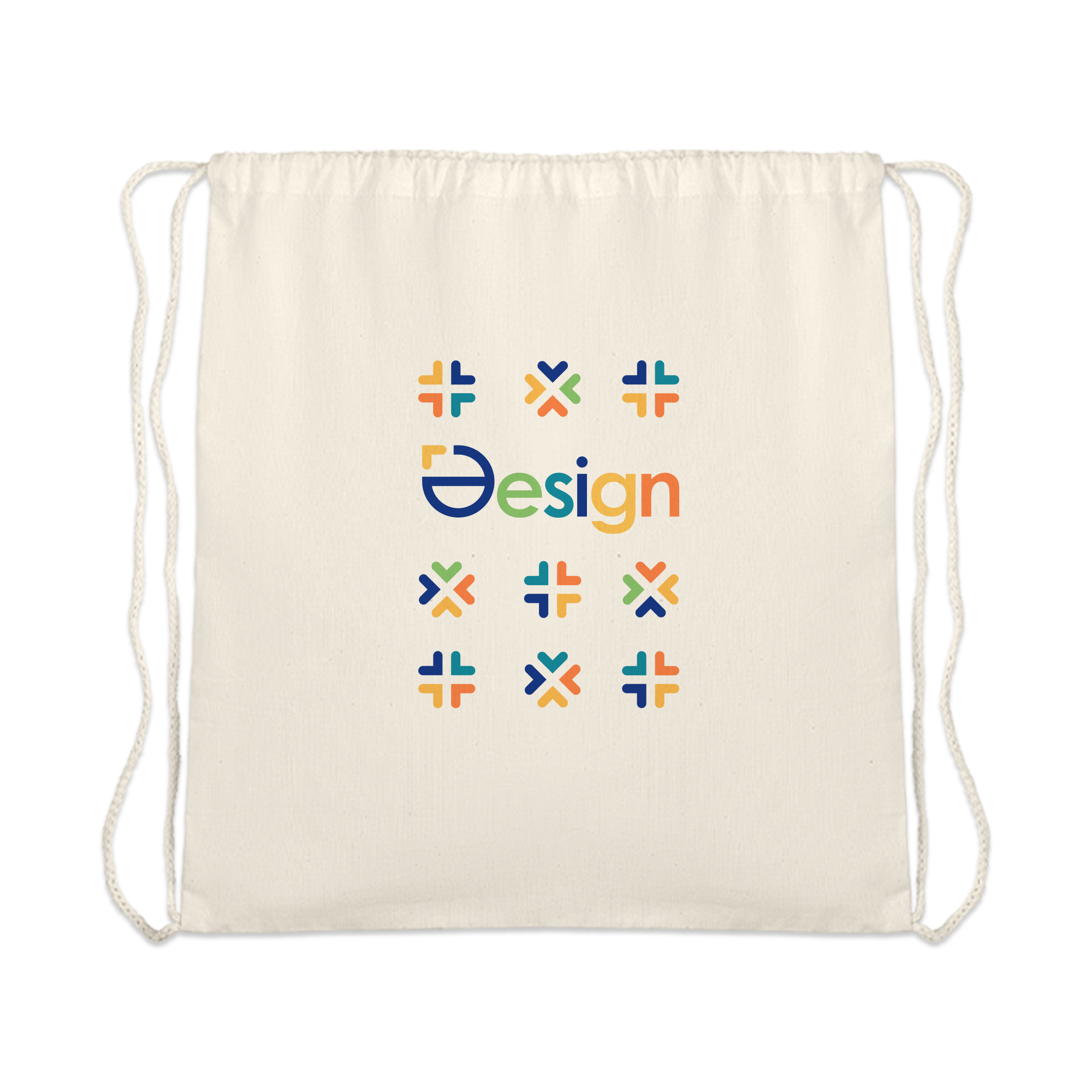 Turnbeutel Hamburg -  Recycelt | 140 g/m² | Vollfarbdruck