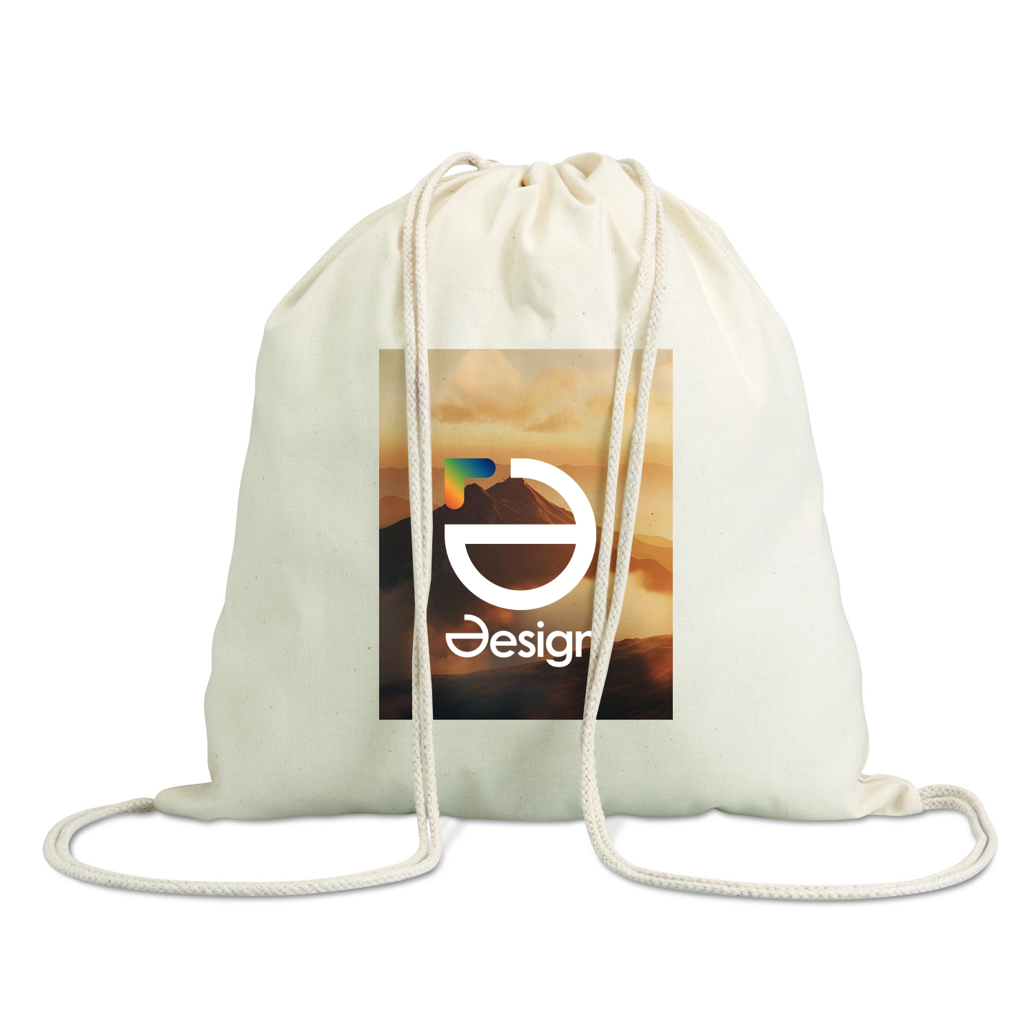 Turnbeutel Hamburg -  Recycelt | 140 g/m² | Vollfarbdruck