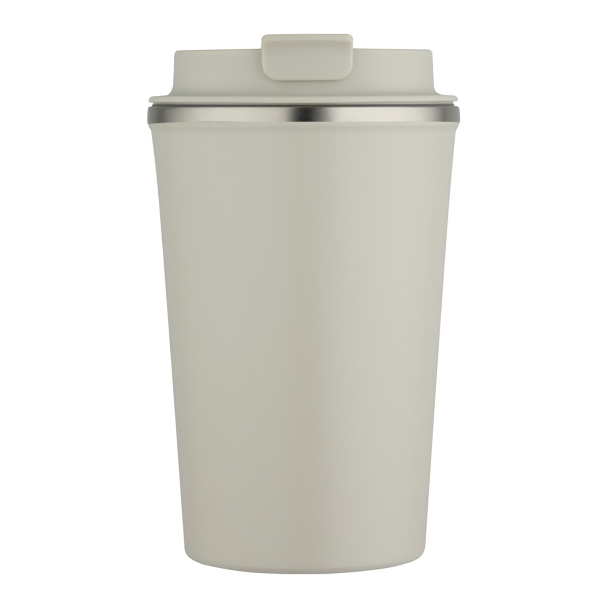 Vakuum-isolierter kaffeebecher – 350 ml | Auslaufsicher | Drehdeckel | Edelstahl