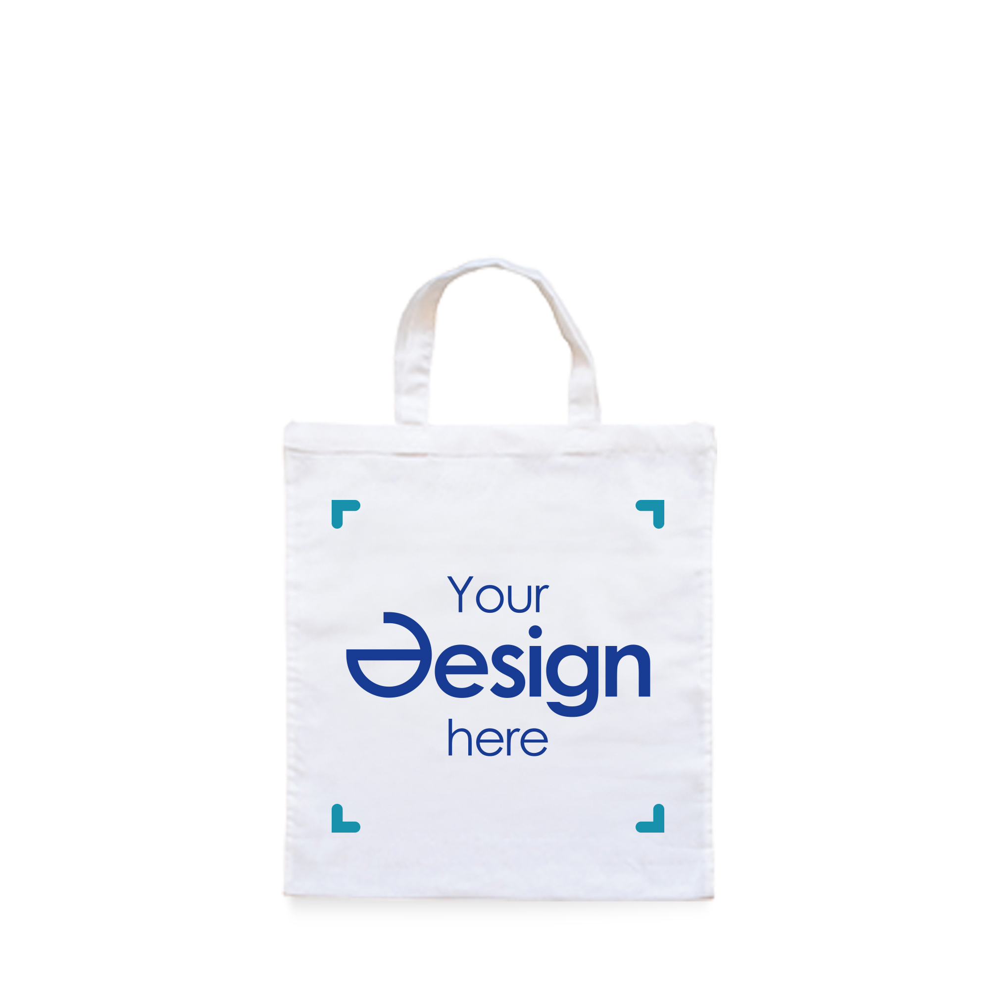 Baumwolltasche BenBag - Farbig  | 140 g/m² | Kurze Henkel