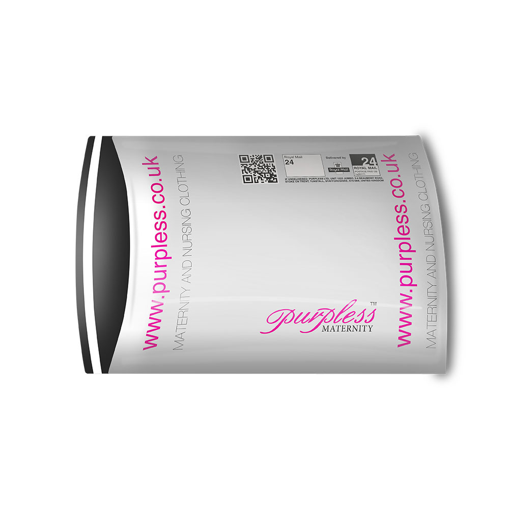 Versandtasche "Arvid" - klein | 30 x 40 + 4 cm | Plastikfolie | 1 Streifenverschluss