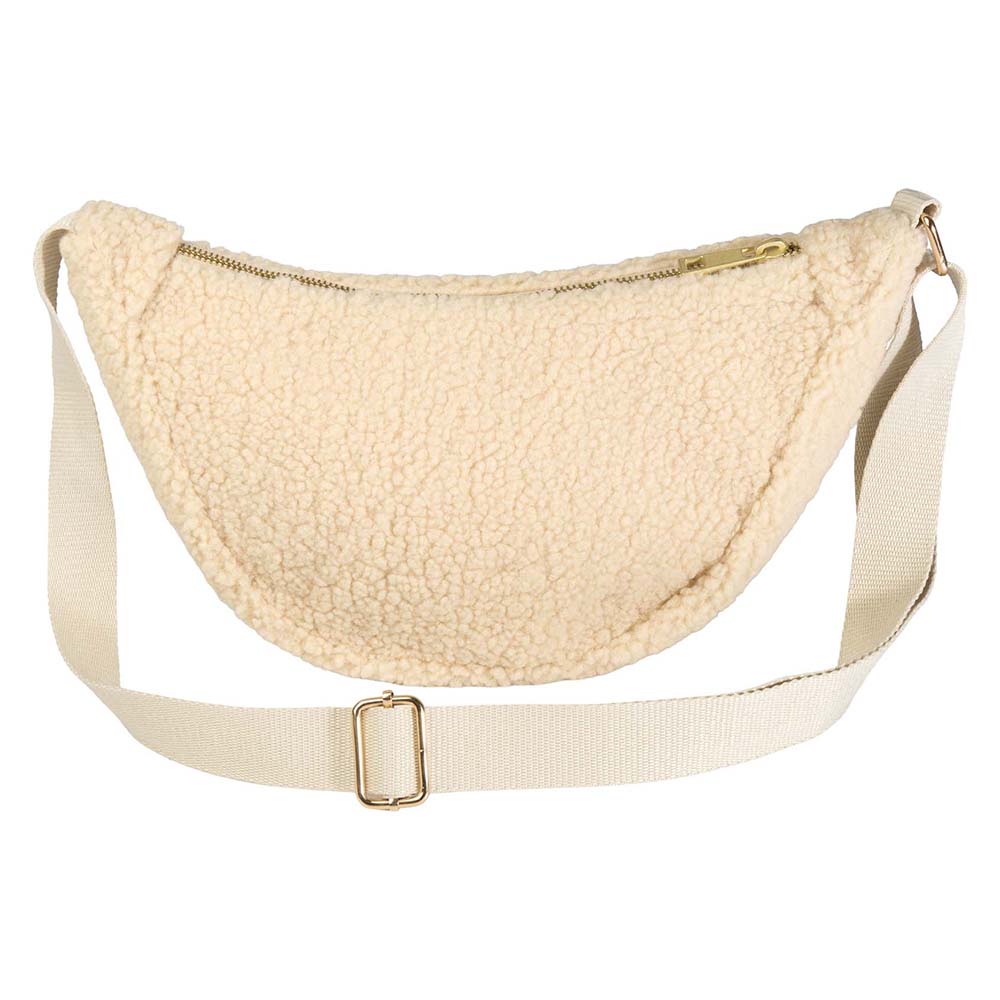 Recycelte Sherpa-Umhängetasche – 3L | GRS-zertifiziert | Verstellbarer Gurt | Kompakt | Leicht