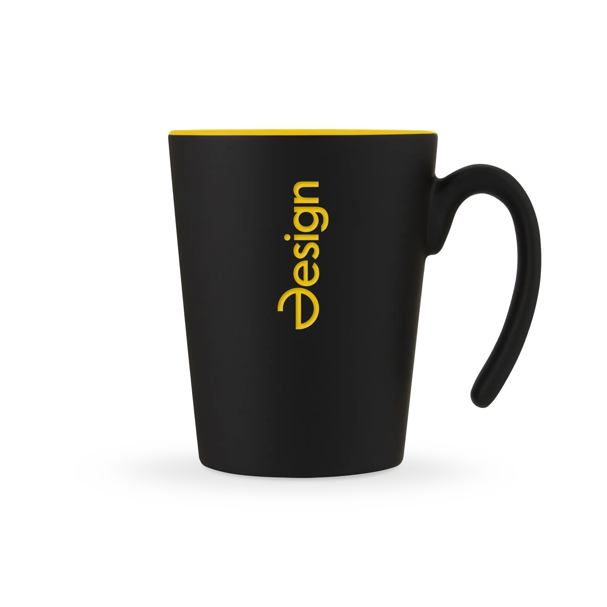 Keramiktasse – 360 ml | Matte Außenseite | Glänzendes Inneres | Spülmaschinen- & mikrowellengeeignet