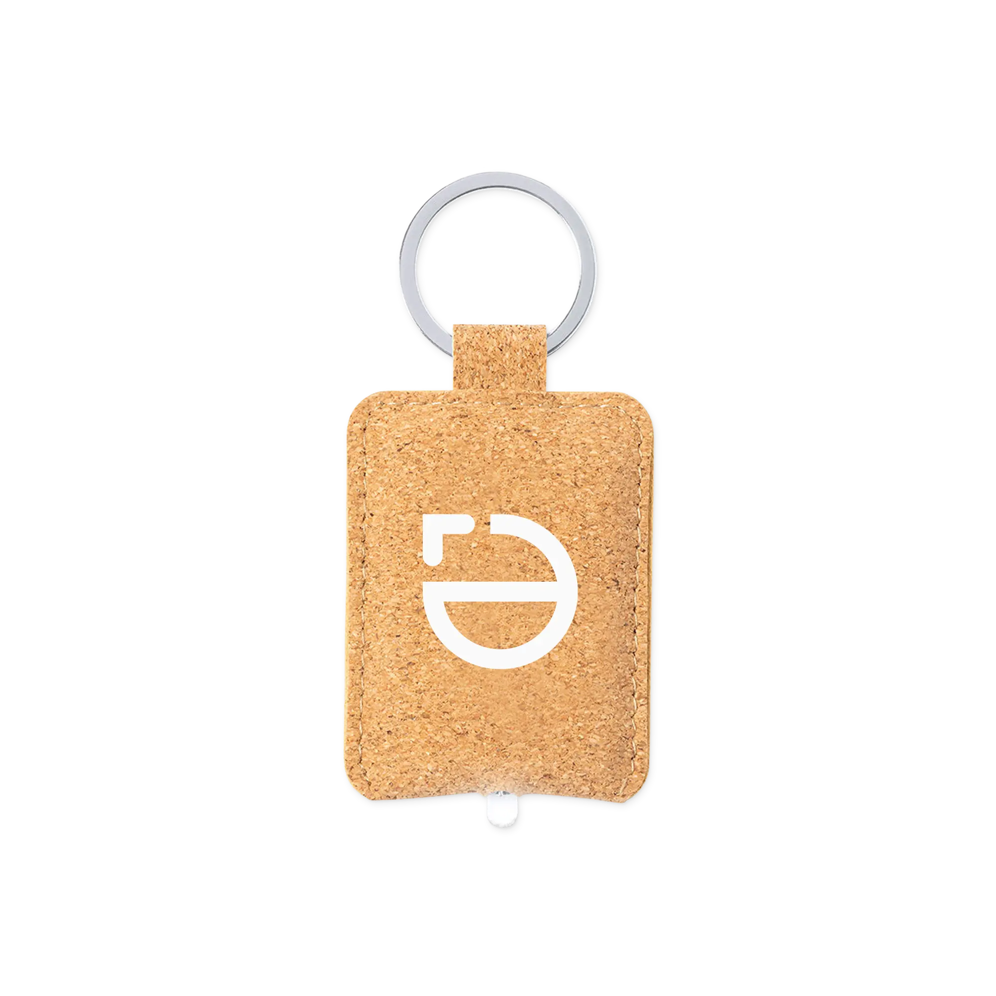 Schlüsselanhänger mit Kork und Licht – Taschenlampe | Inkl. Batterien | Leicht
