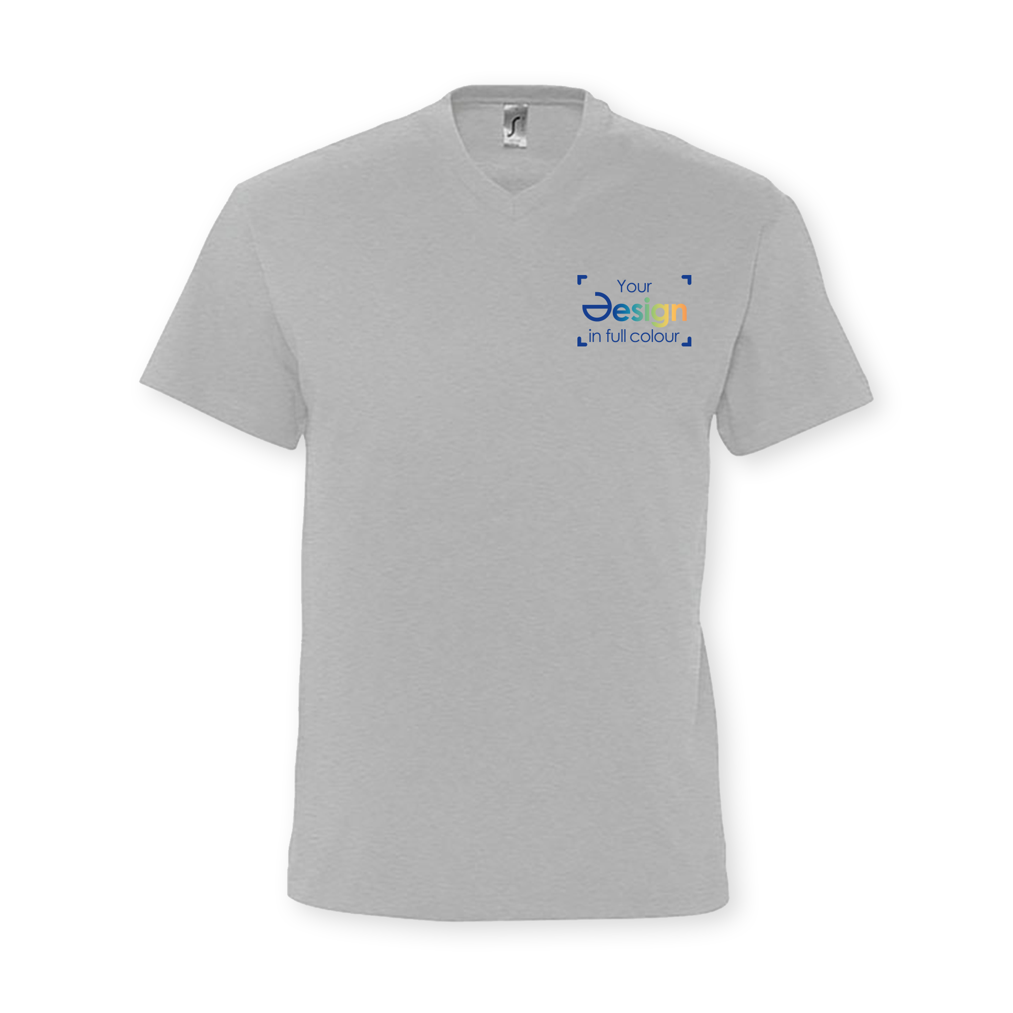 T-Shirt Jos - Herren | 150 g/m² Baumwolle | V-Ausschnitt