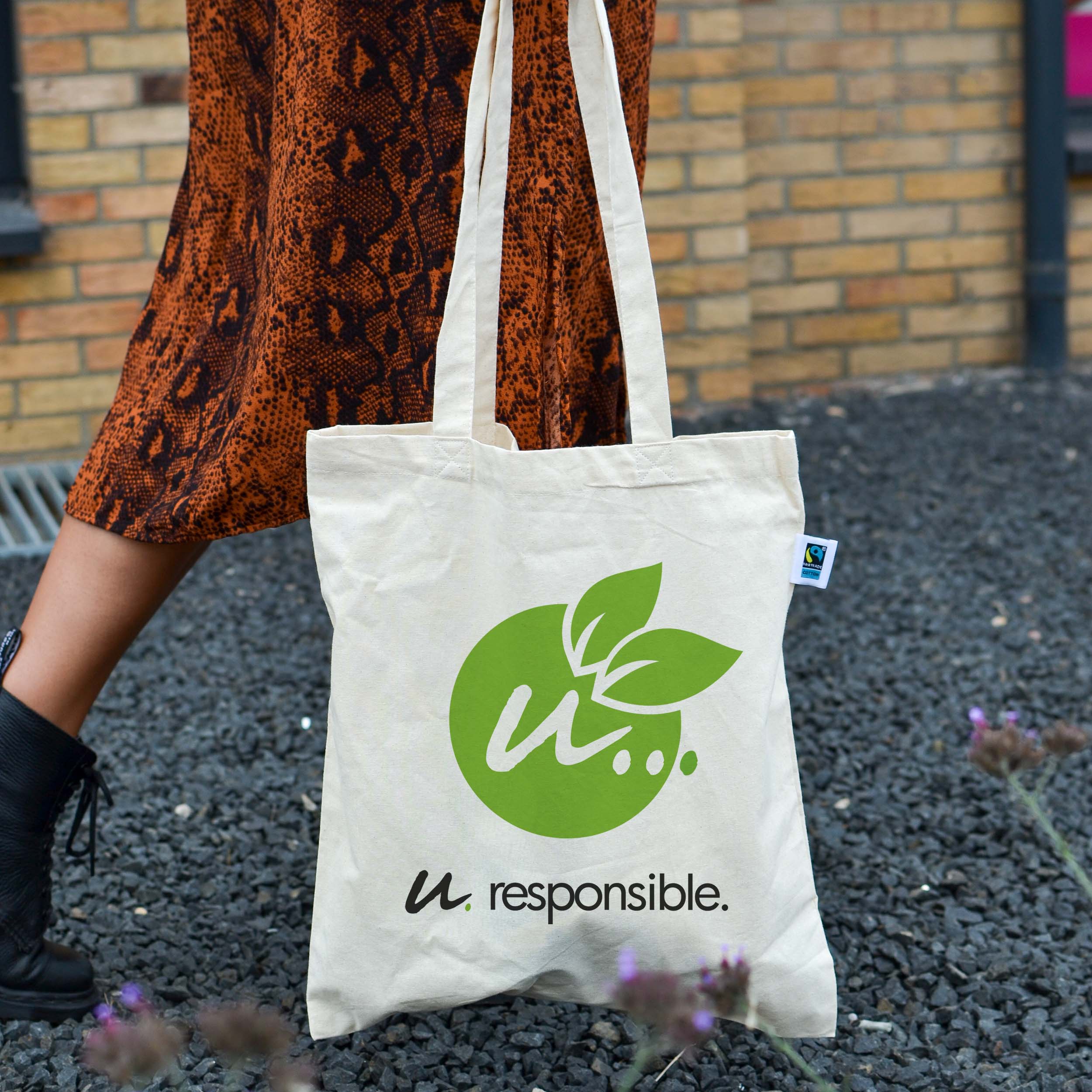 Baumwolltasche Fairtrade - Beige | 180 g/m² | Biologische Baumwolle