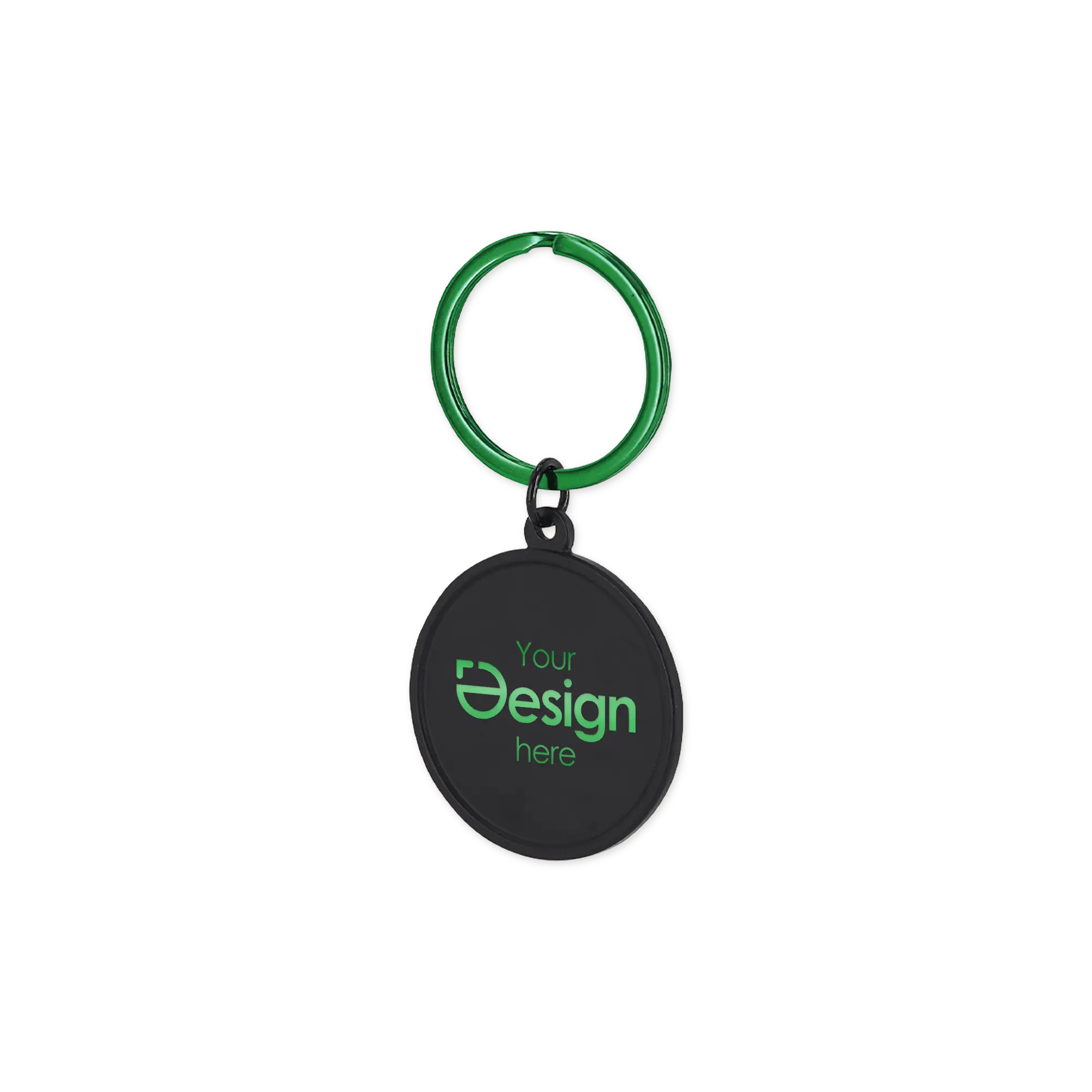 Aluminium-Schlüsselanhänger – Runde Form | Leicht