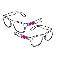 Linker Bügel 30x10 mm rechter Bügel 30x10 mm