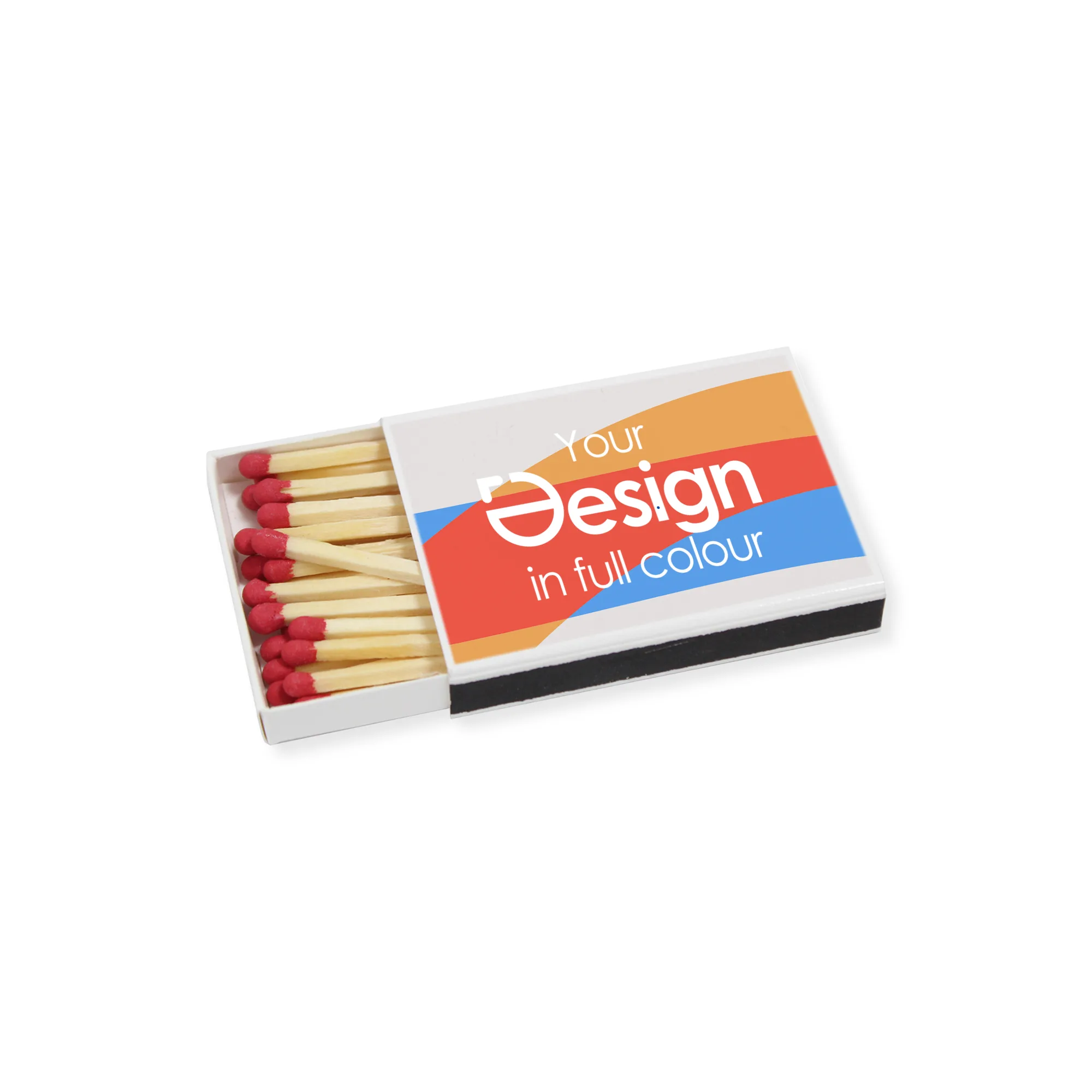 Streichholzschachtel - Breit | Vollfarbdruck | 22 Streichhölzer