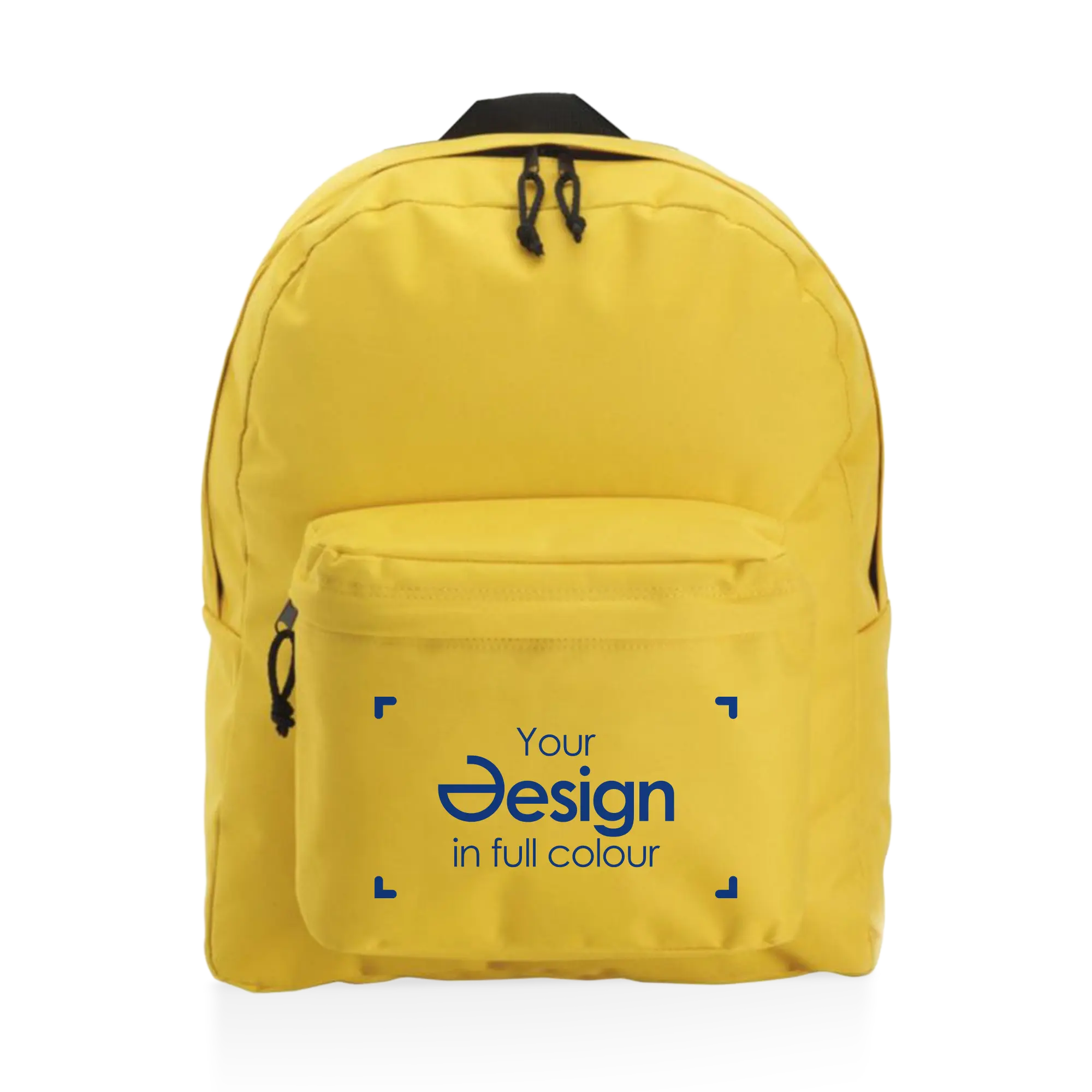 Rucksack aus 600D Polyester – 2 Reißverschlussfächer | Verstellbare Gurte | Gepolsterte Schulterriemen