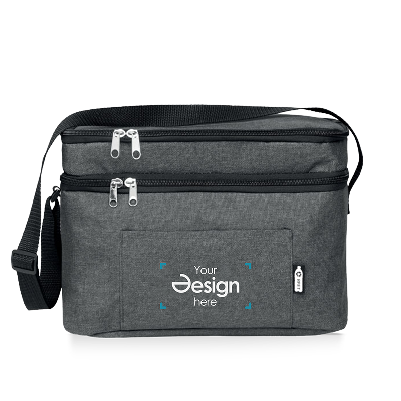 Kühltasche Juna | RPET | 2 Fächer | Bis zu 4 Farben Druck