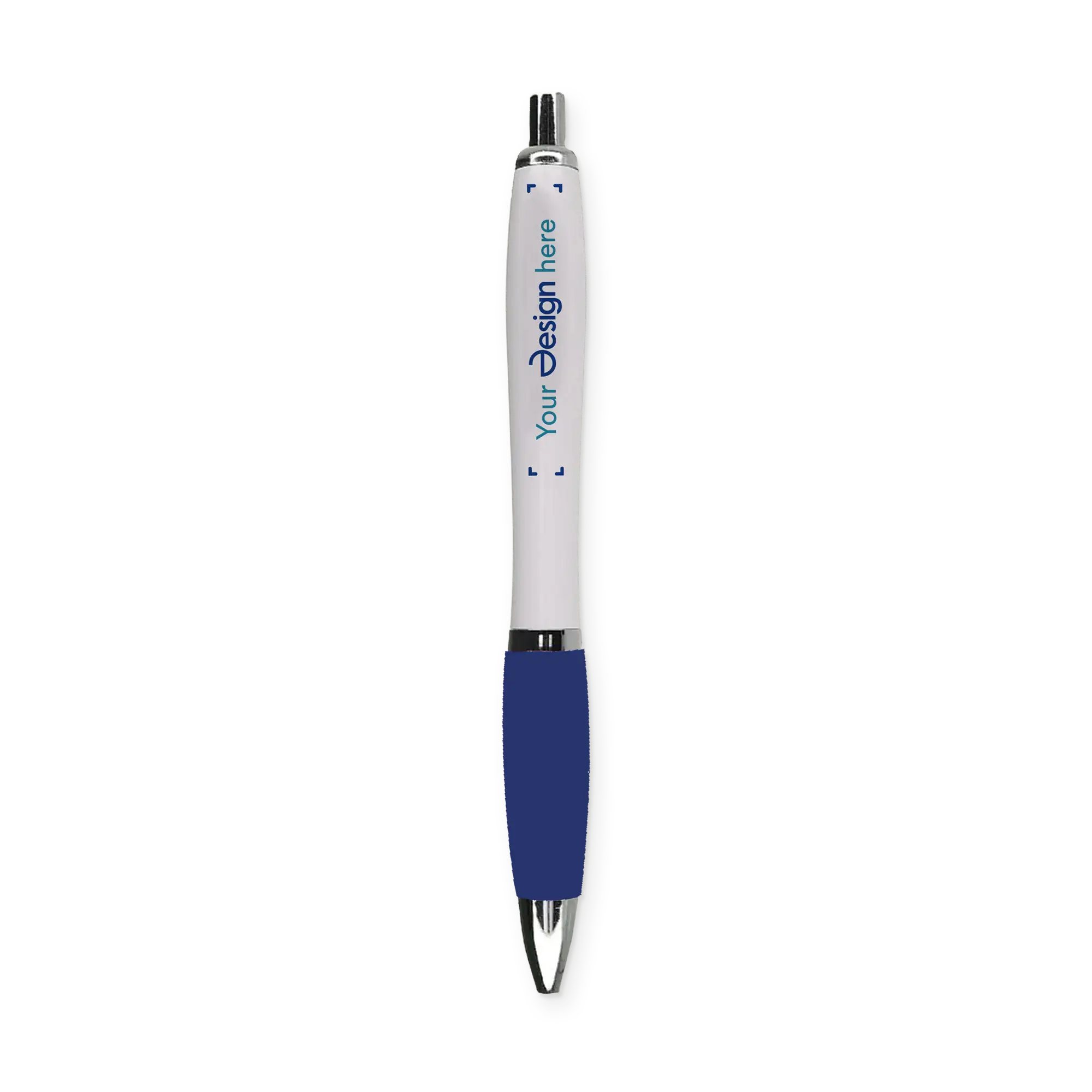 Kugelschreiber Rio - BigPrint | Farbiger Griff | Großer Druck | 1-2 Farbendruck