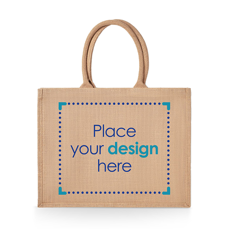 Einkaufstasche | Jute | Kurze Henkel | Bis zu 4-farbiger Druck