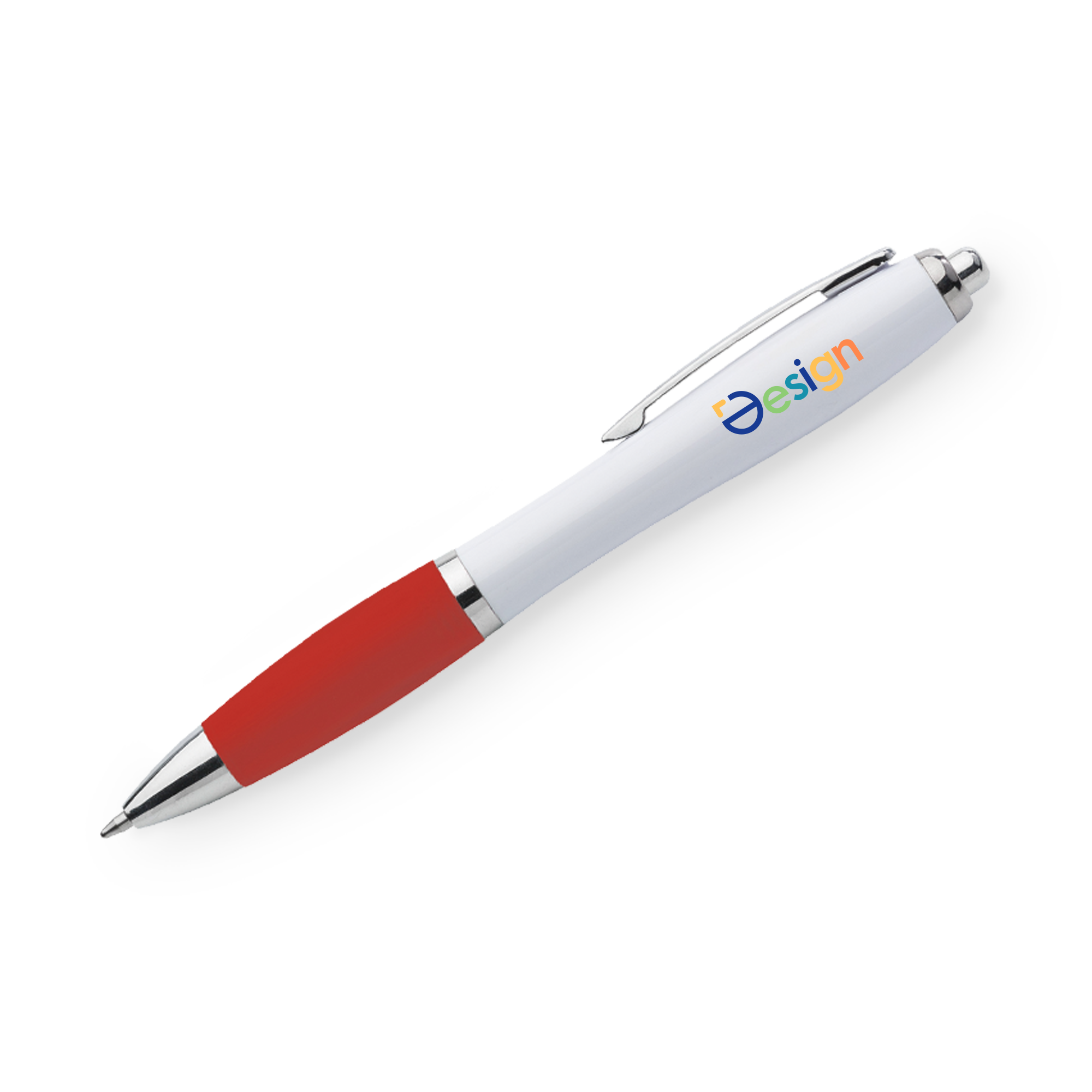 Kugelschreiber Rio - Farbiger Griff | Kunststoff | Vollfarbdruck