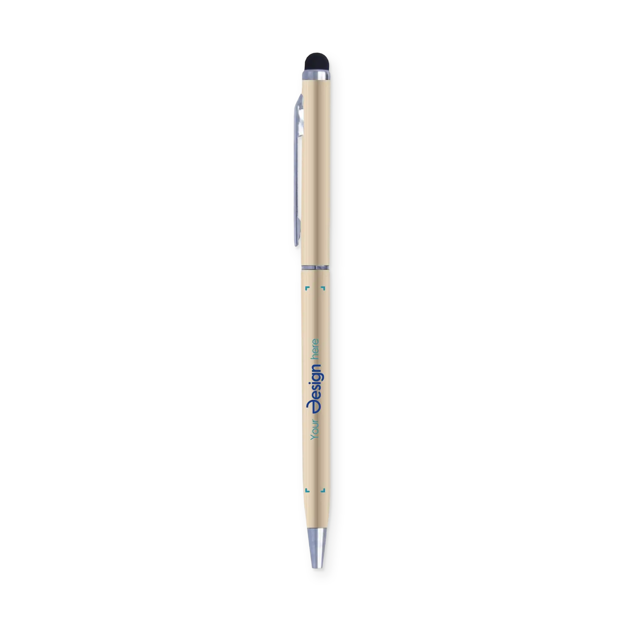Touchkugelschreiber Lino - Farbig | Metall | Drehmechanismus | Gravur