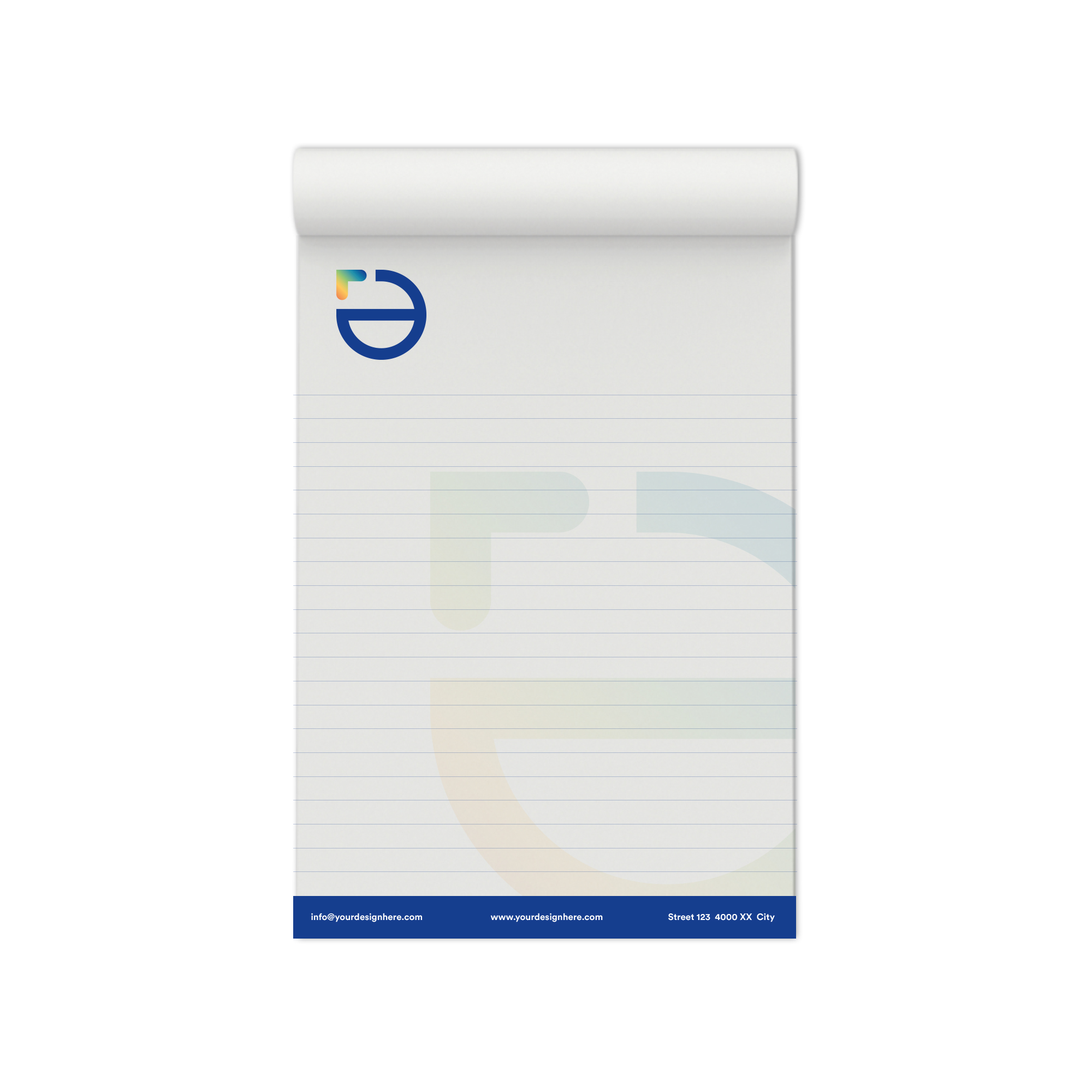 Notizblock Maxim - A6 Liniert | 25-100 Blatt | Selbst gestalten