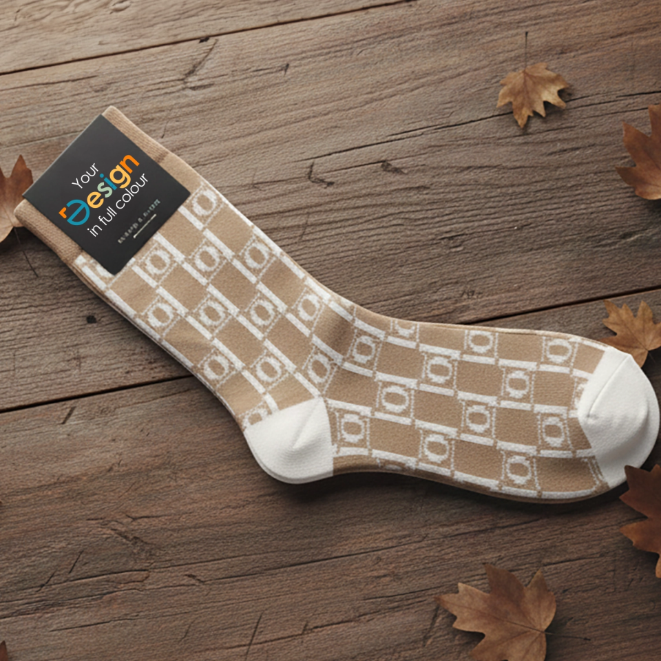 HappySteps Socken | Maßanfertigung | Gewebt bis 4 Farben