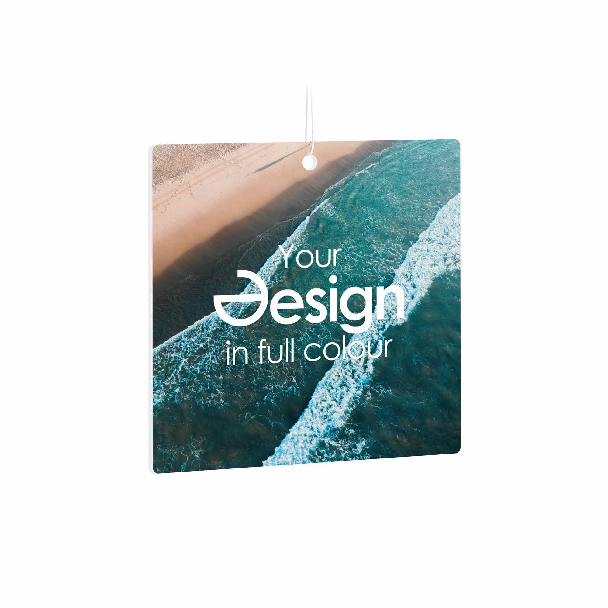 Autolufterfrischer - Premium | Quadratisch | Vollfarbig bedruckt