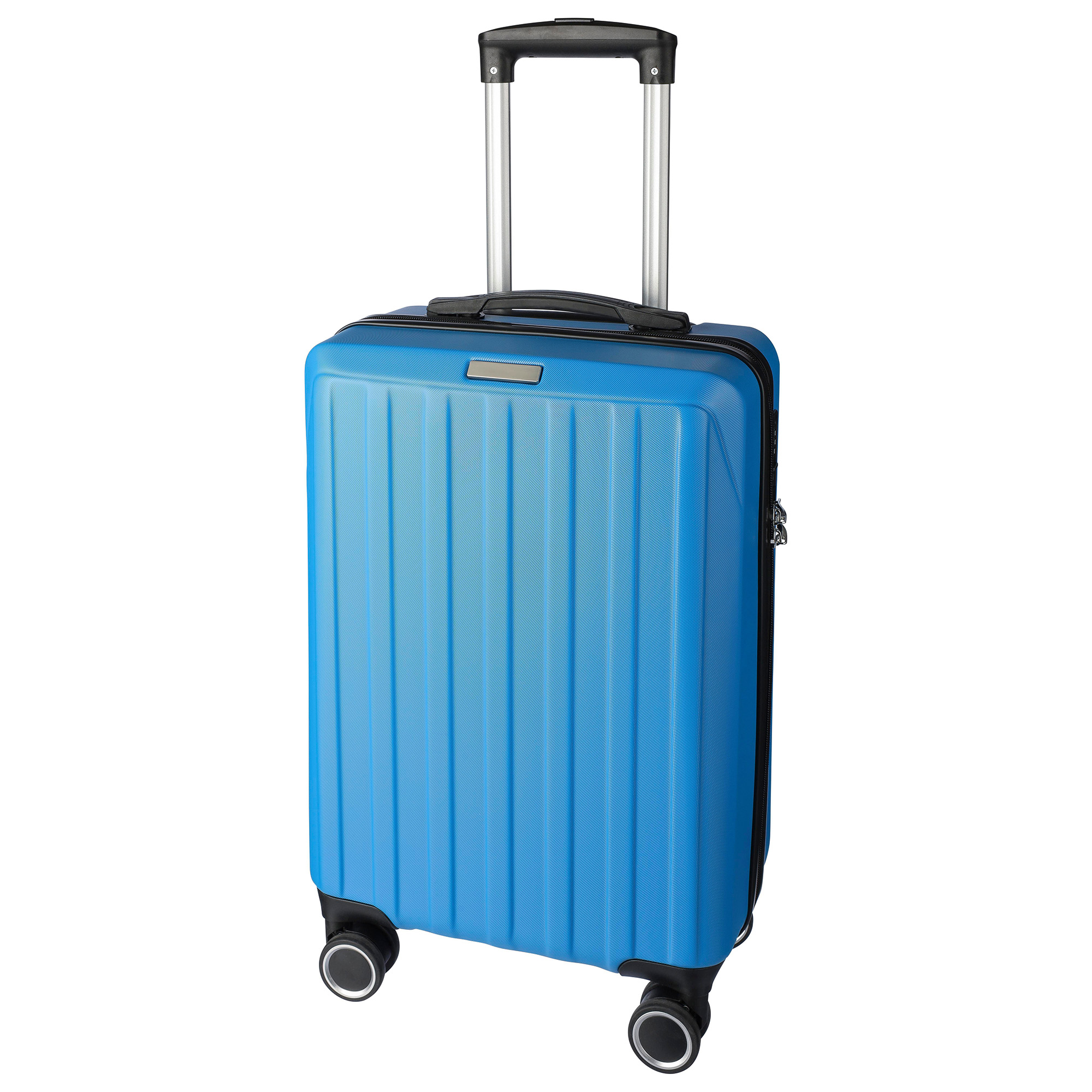ABS-Trolley – 20 Zoll | 30L Volumen | 8 Drehrollen | Ausziehbarer Griff | Zahlenschloss