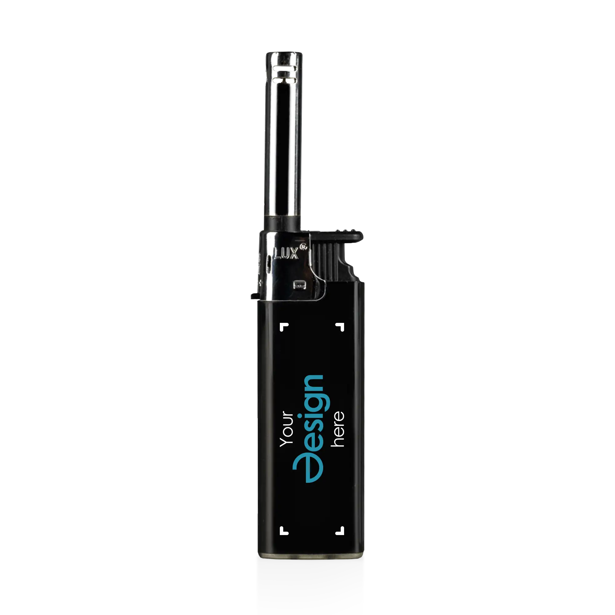 Stabfeuerzeug Lux  | Elektrisch | Nachfüllbar | 1-4 Farbdruck