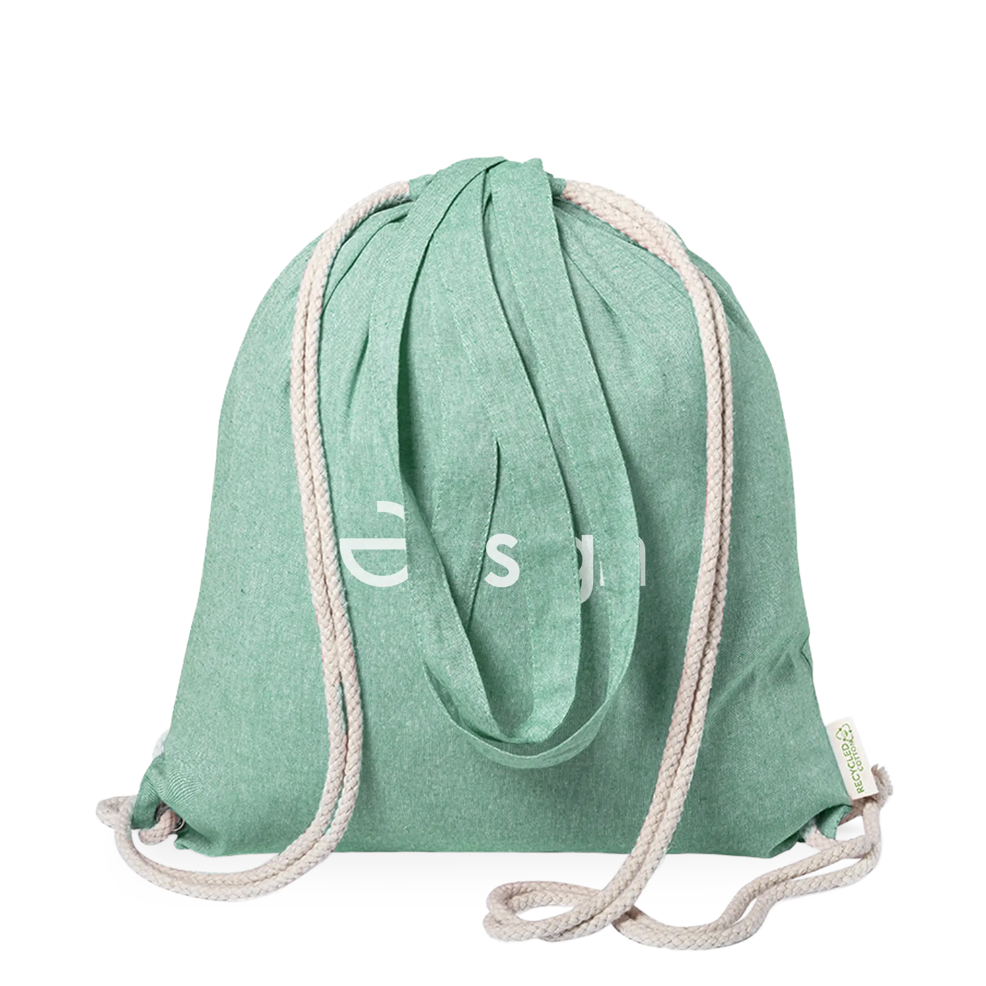 Turnbeutel Kanoa - farbig | 140 g/m² | Recycelte Baumwolle