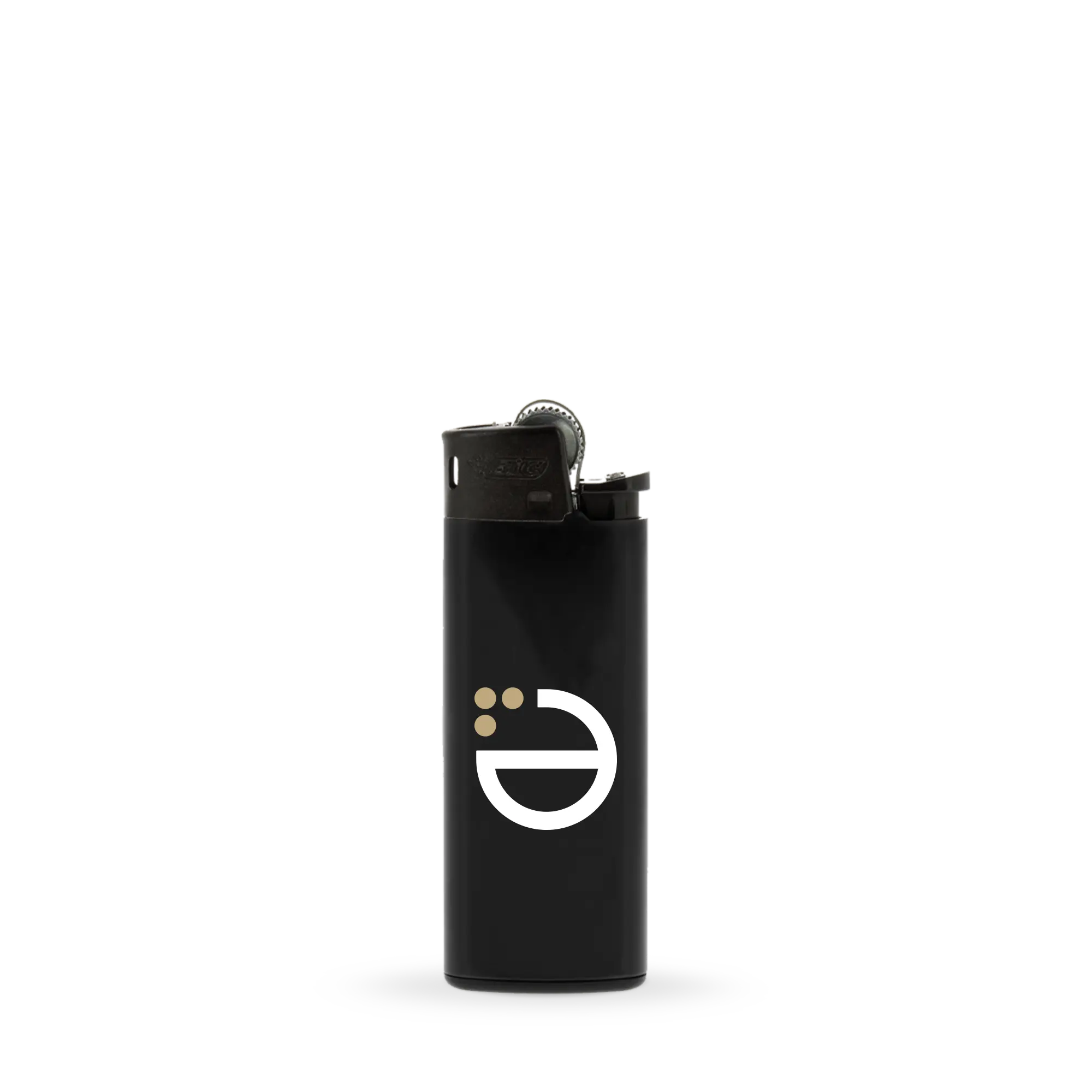 BIC J25 Feuerzeug  - Black | Small | Schwarzes Gehäuse