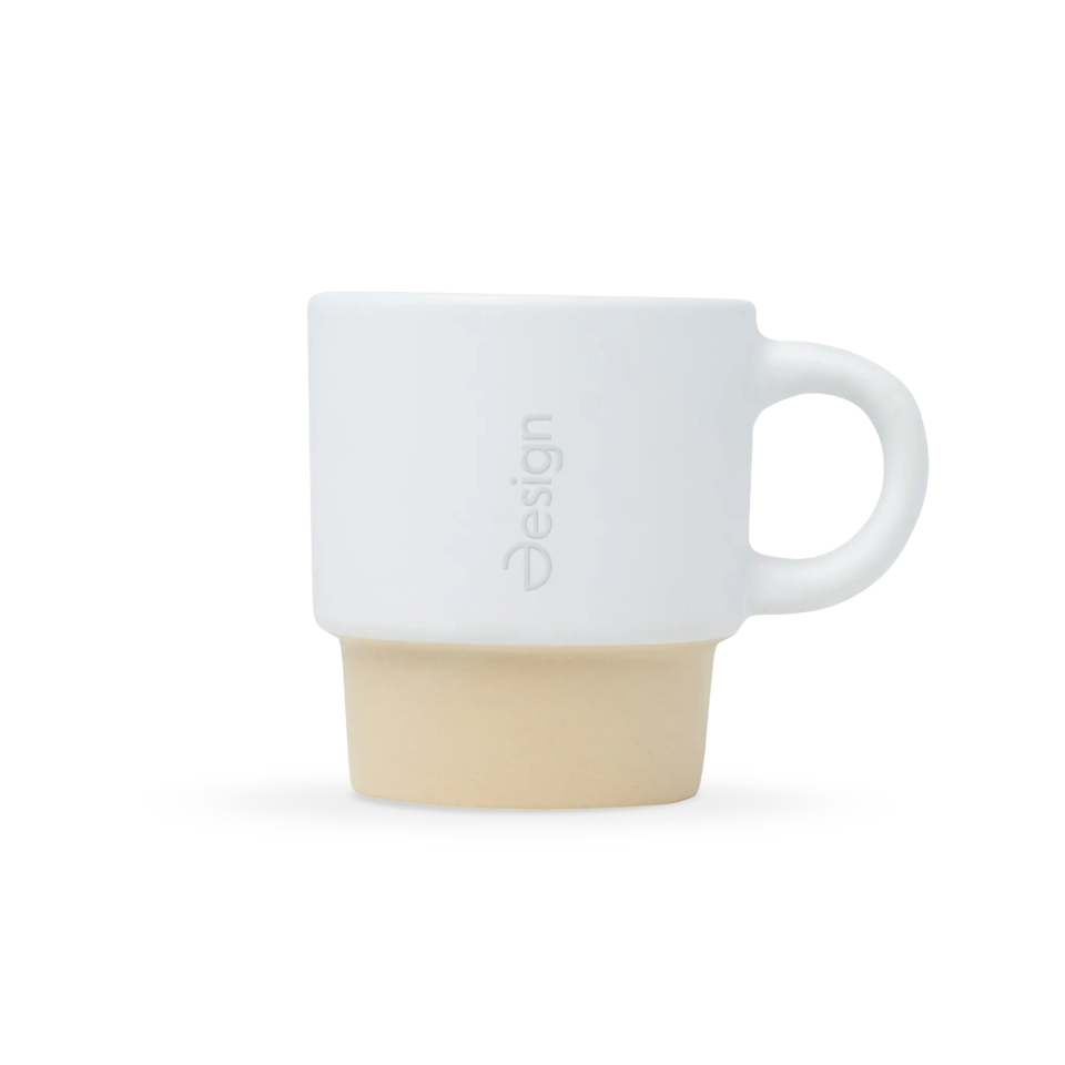 Espressotasse – 130 ml | Stapelbar | Tonboden | Kompakt