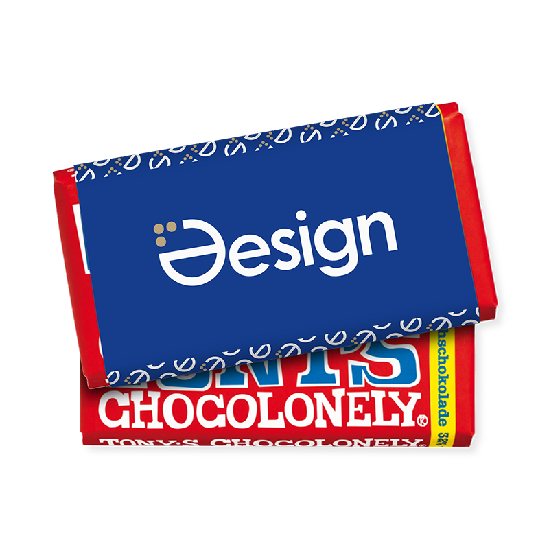 Tony's Schokolade - Tafel | 180 gr |  Vollfarbdruck Banderole