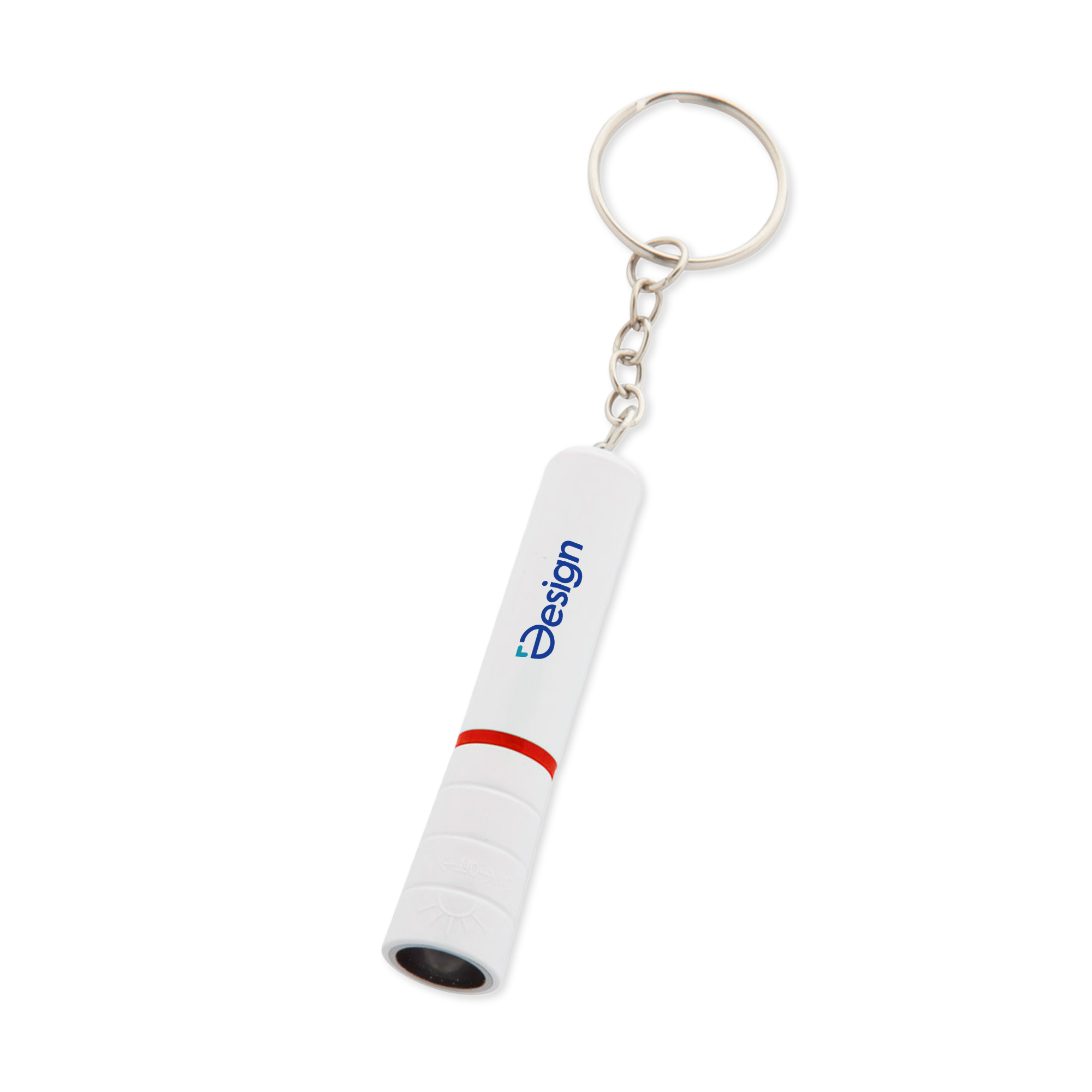LED-Beleuchtung | Mit Metallschlüsselanhänger | Kunststoff | Bis zu 4 Farben bedruckung