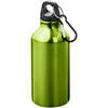 Trinkflasche Max - 400 ml | Aluminium | Karabiner | Vollfarbe | 92100002 apfelgrün