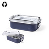 Lunchbox Zora - 750 ml | Recyceltes Edelstahl | Farbig | Gravur