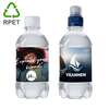 Wasserflaschen R-PET - 330 ml | Stilles Wasser| Vollfarbe Etikett