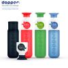 Dopper Flasche - 450 ml | Wasserflasche mit Becher | Trinkwasserprojekt