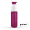 Dopper Flasche - 450 ml | Wasserflasche mit Becher | Trinkwasserprojekt | 530009CM fuchsia