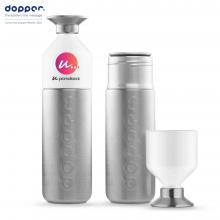 Dopper Steel - 1100 ml | Edelstahlflasche mit Becher