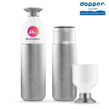Dopper Steel - 1100 ml | Edelstahlflasche mit Becher